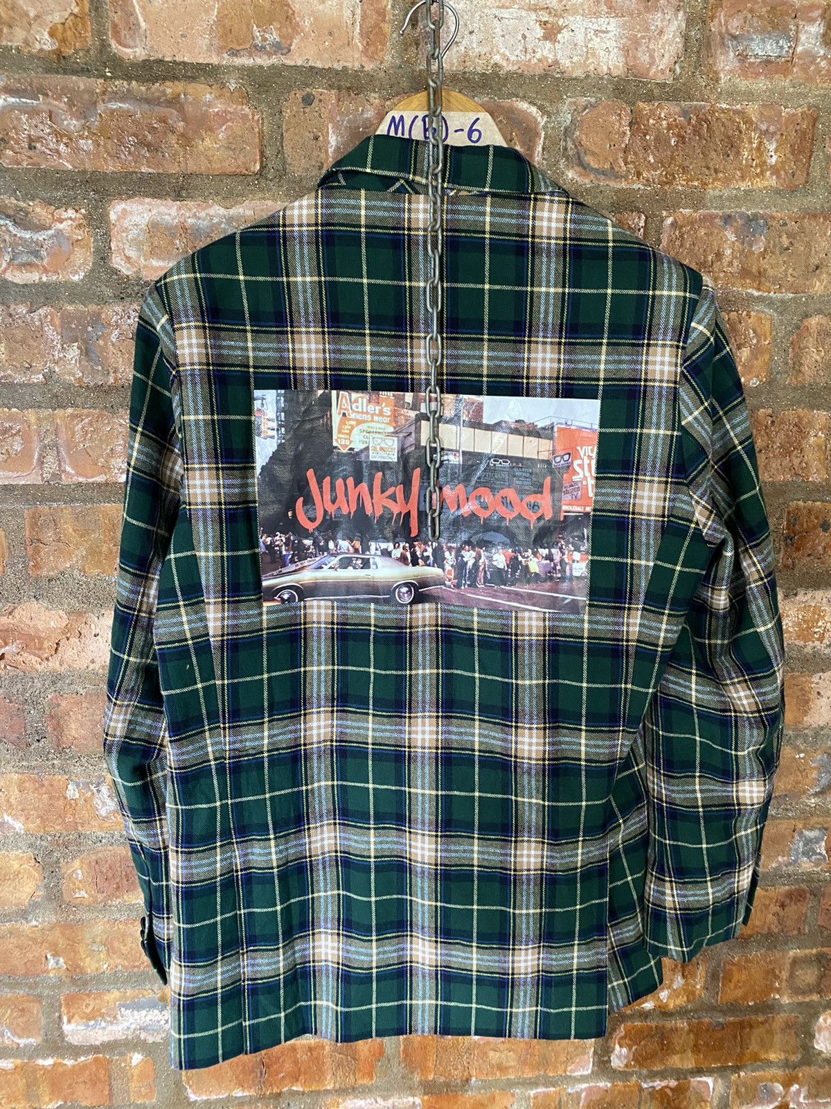 Japanese Brand 2000s Junky Mood Japan checked Jacket Size US M / EU 48-50 / 2 - 9 Thumbnail