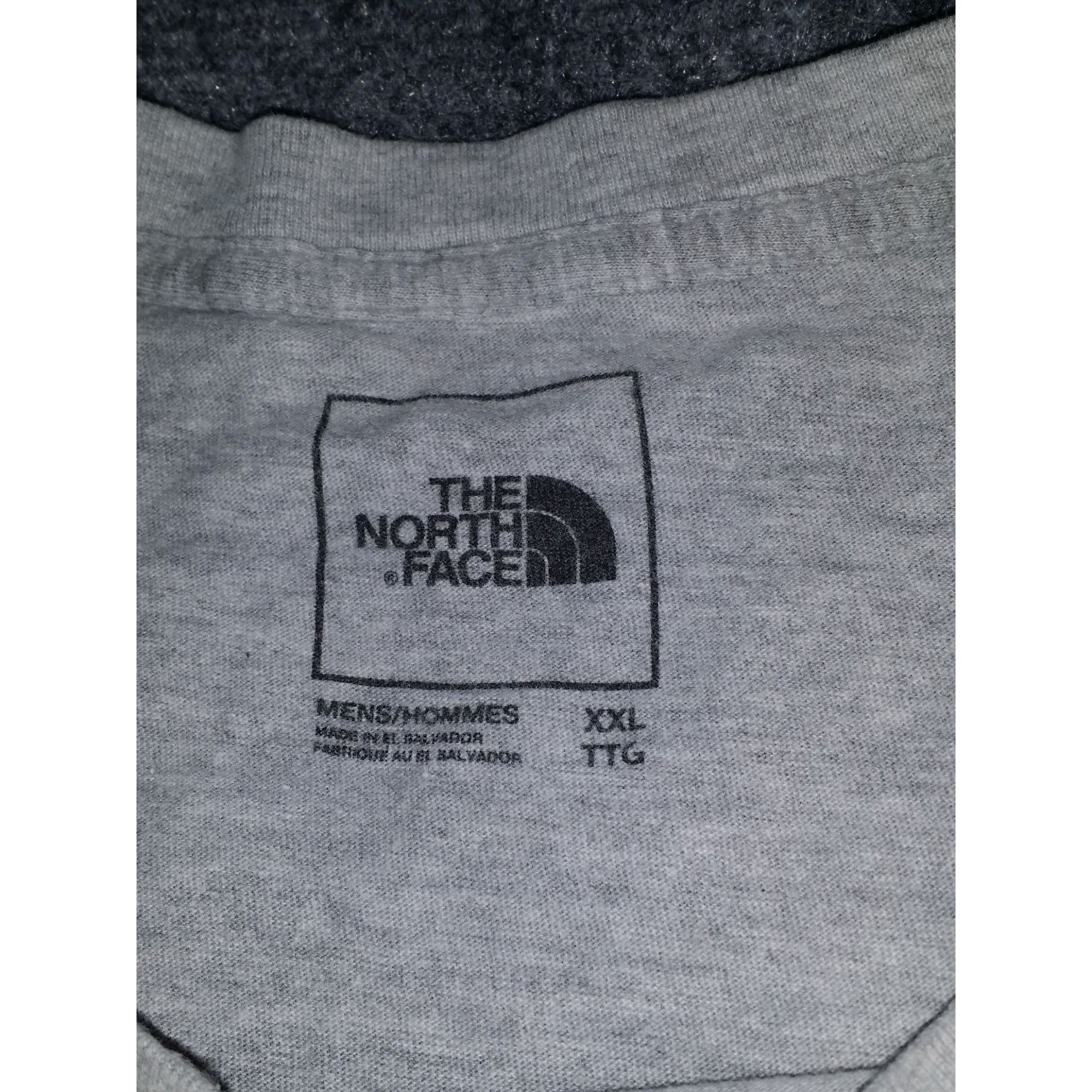 The North Face The North Face Tshirt Men Sz XXL Short Sleeve Box Logo Gray Size XXL / US 16-18 / IT 52-54 - 6 Thumbnail