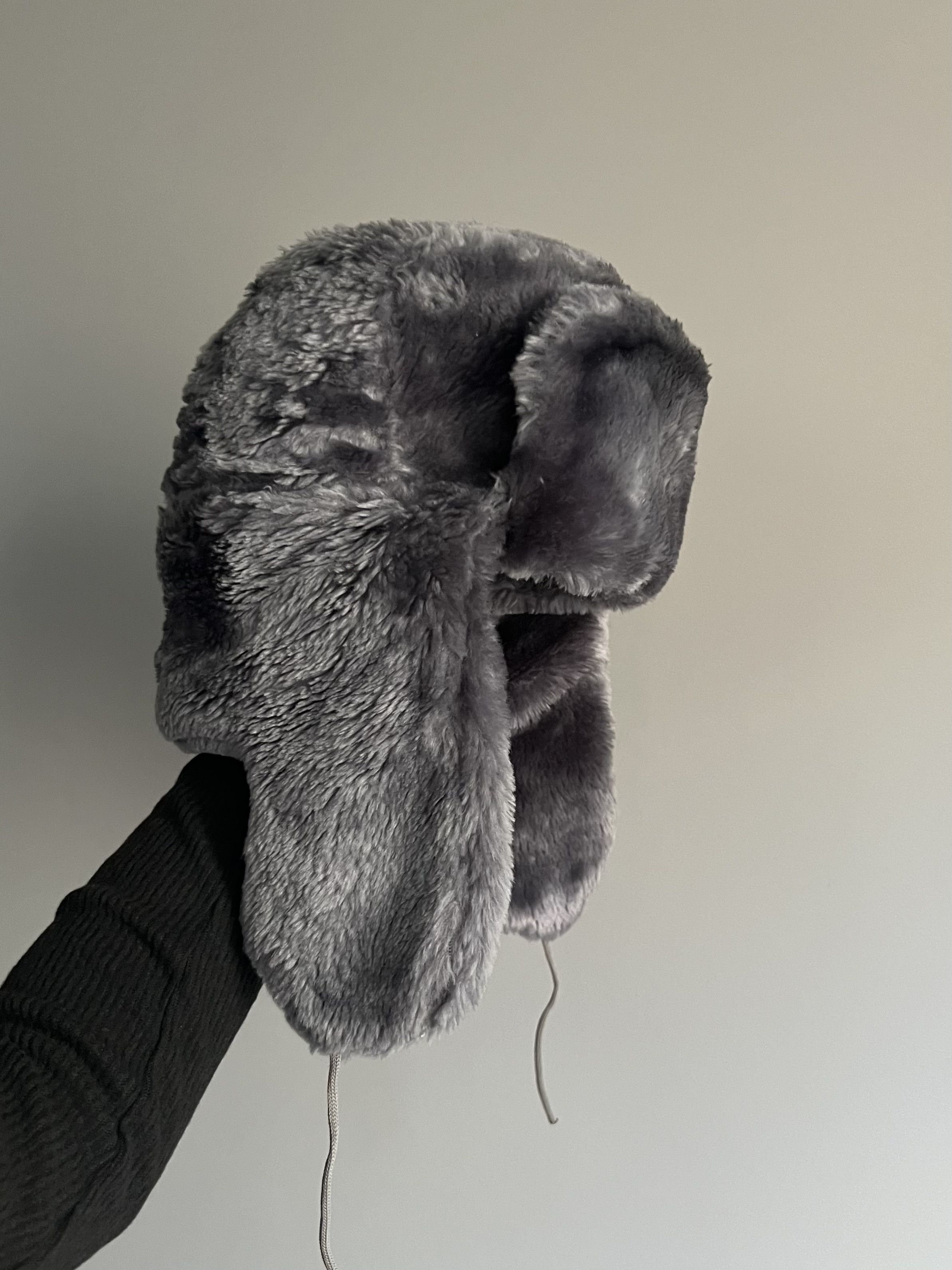 Japanese Brand Vintage Y2K Faux Fur Mohair Ushanka Trapper Hat Size ONE SIZE - 1 Thumbnail