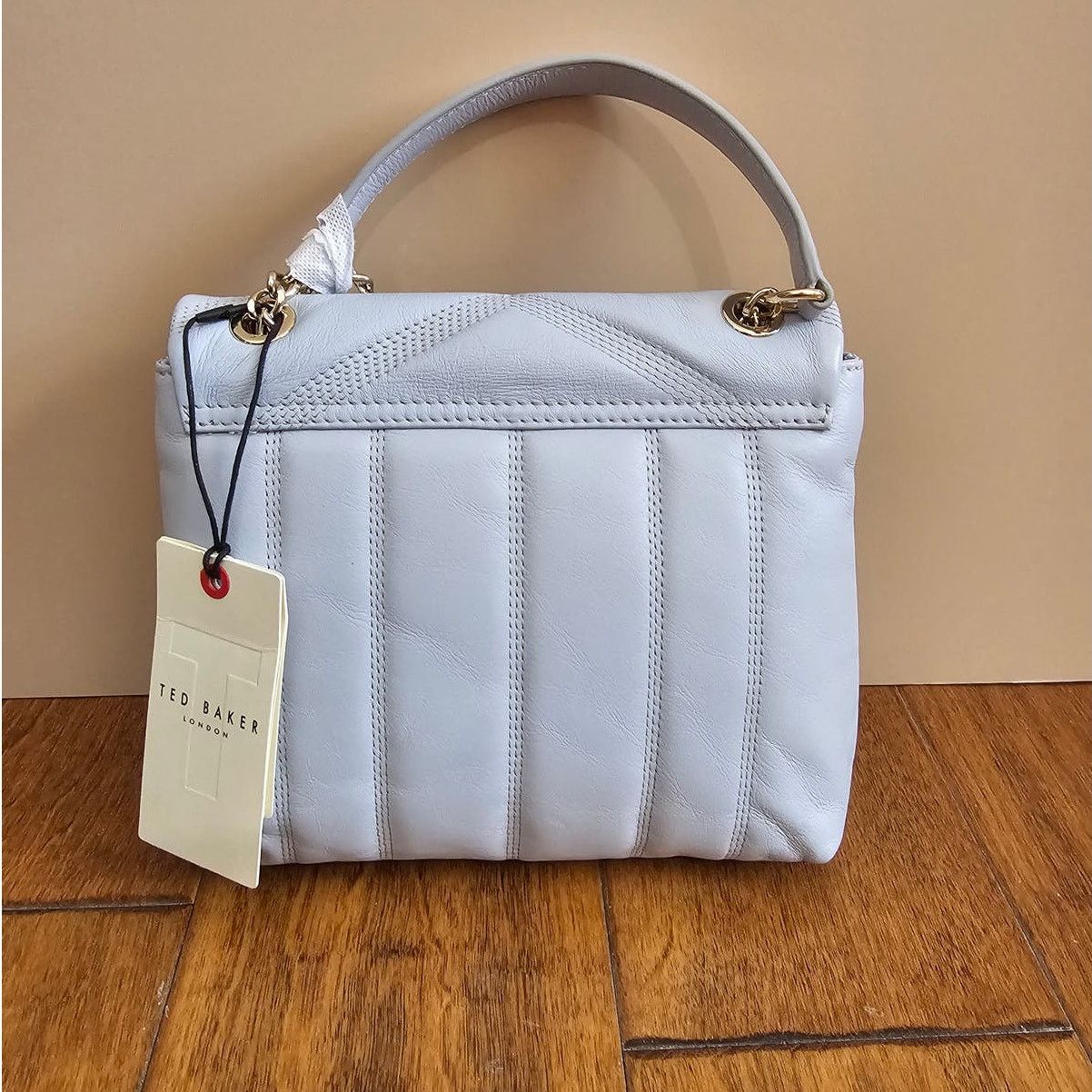 Ted Baker TED BAKER Leather AYALINA Quilted Puffer Small Shoulder Bag Size ONE SIZE - 4 Thumbnail