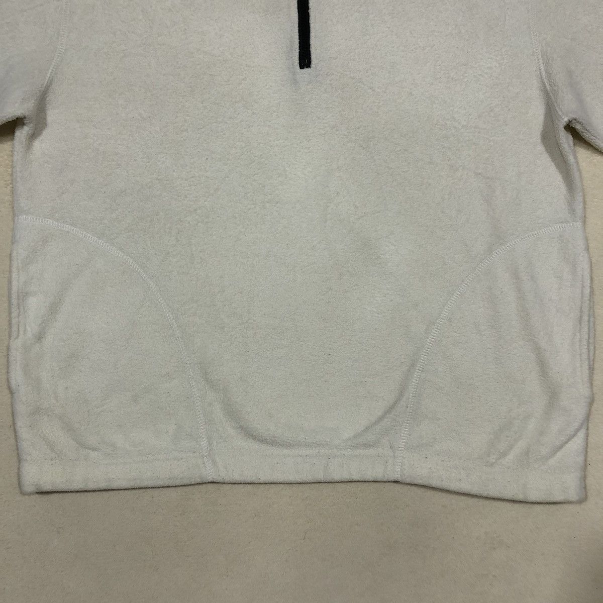 Japanese Brand × Uniqlo Japanese Brand UNIQLO Fleece Half Zipper Sweatshirt Size US L / EU 52-54 / 3 - 3 Thumbnail