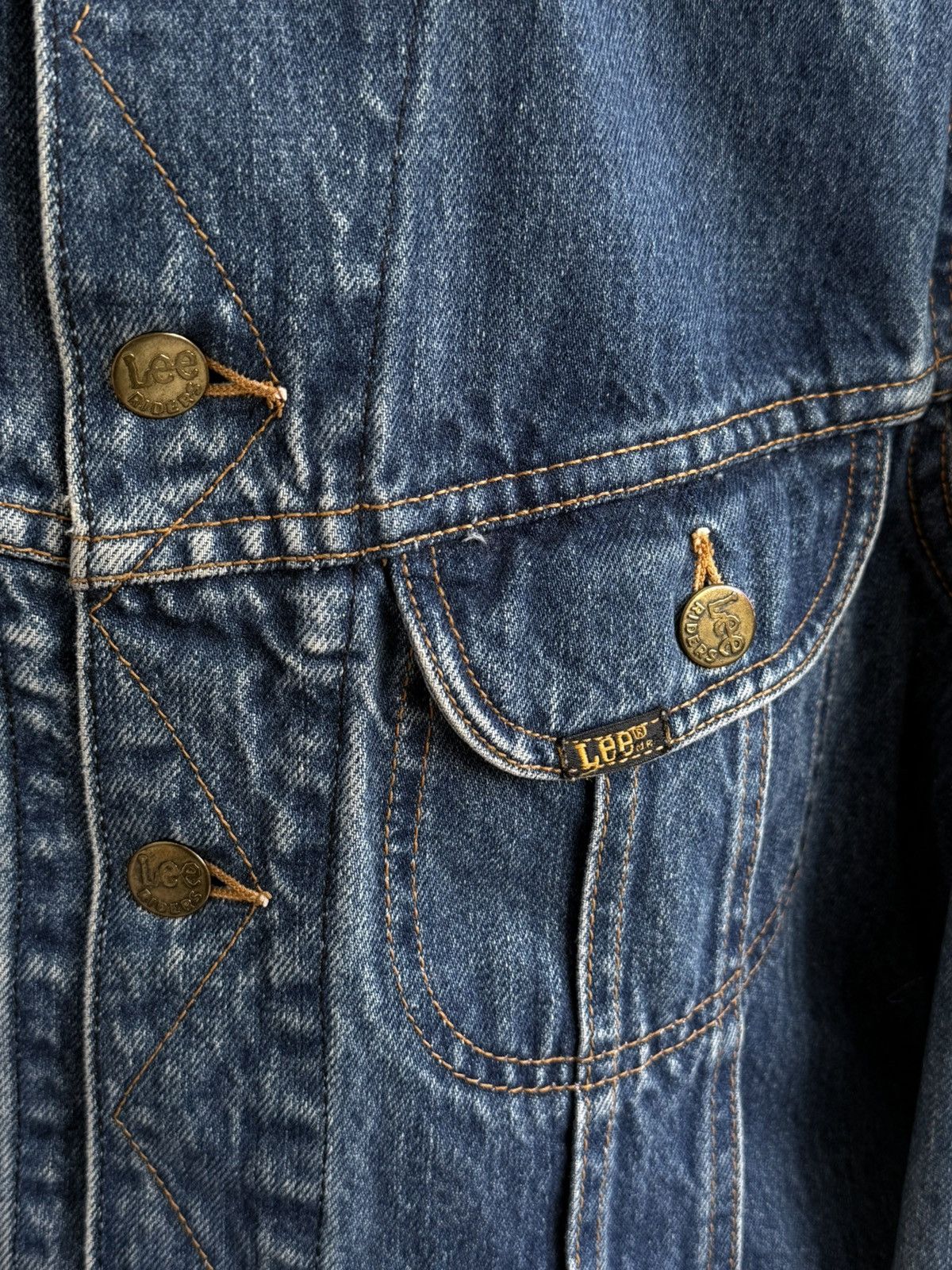 Lee Vintage Lee Riders Faded Denim Jacket Size US M / EU 48-50 / 2 - 5 Thumbnail