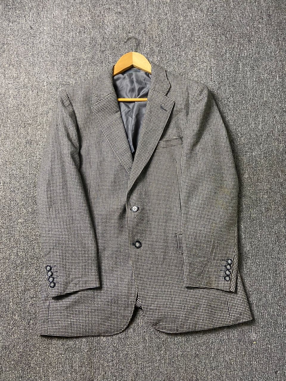 Burberry Prorsum Burberry Prorsum Houndstooth Single Breasted Blazer (199) Size US XS / EU 42 / 0 - 1 Thumbnail