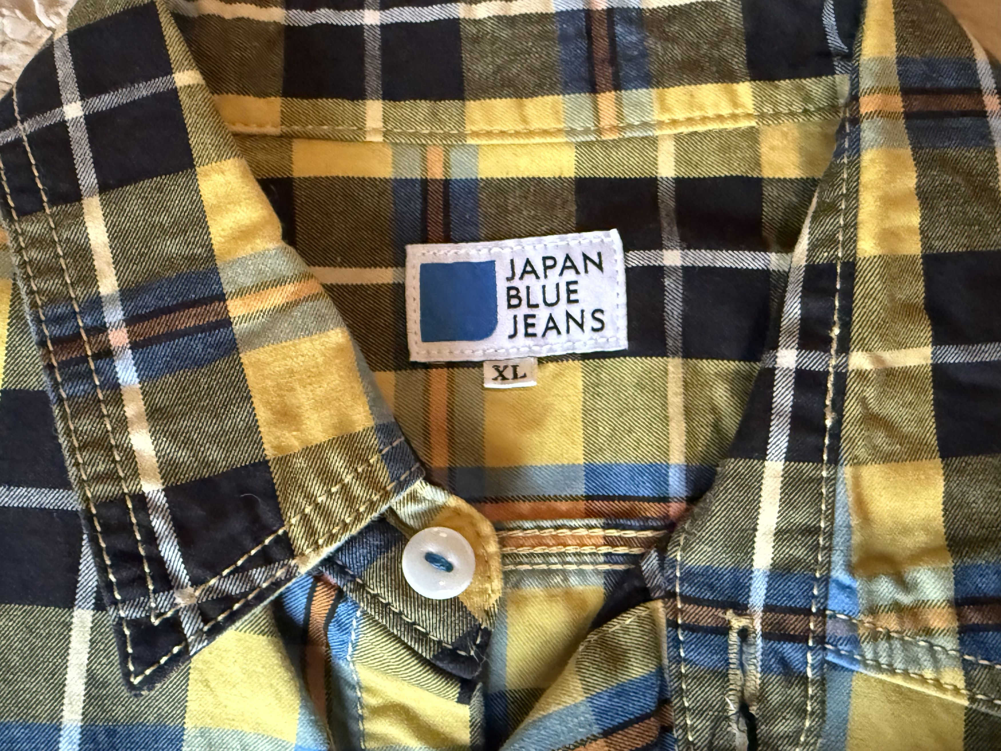 Japan Blue Japan Blue Check Work Shirt Size US XL / EU 56 / 4 - 4 Thumbnail