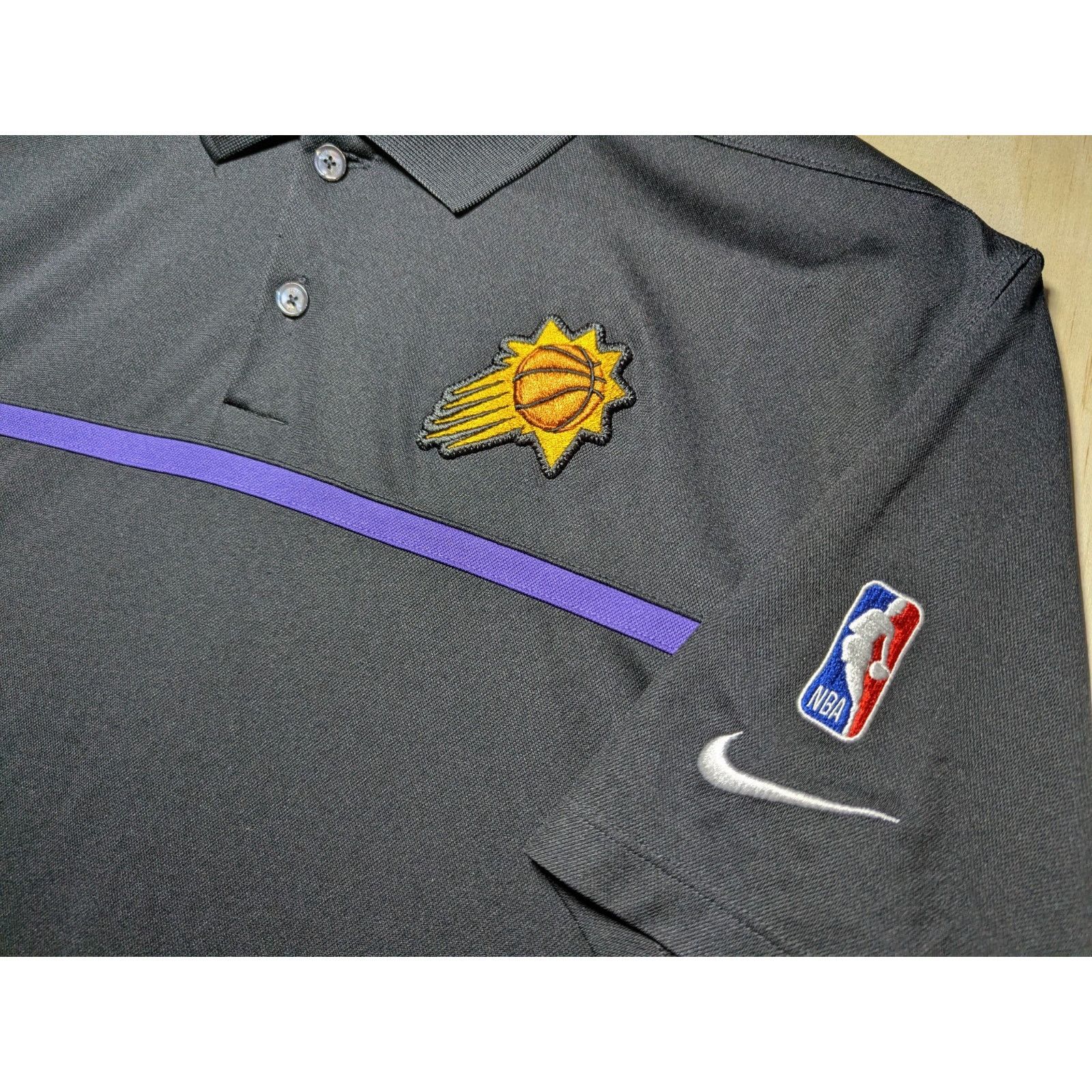 Nike Nike Men's Medium Phoenix Suns NBA Basketball Polo Shirt Size US M / EU 48-50 / 2 - 5 Thumbnail