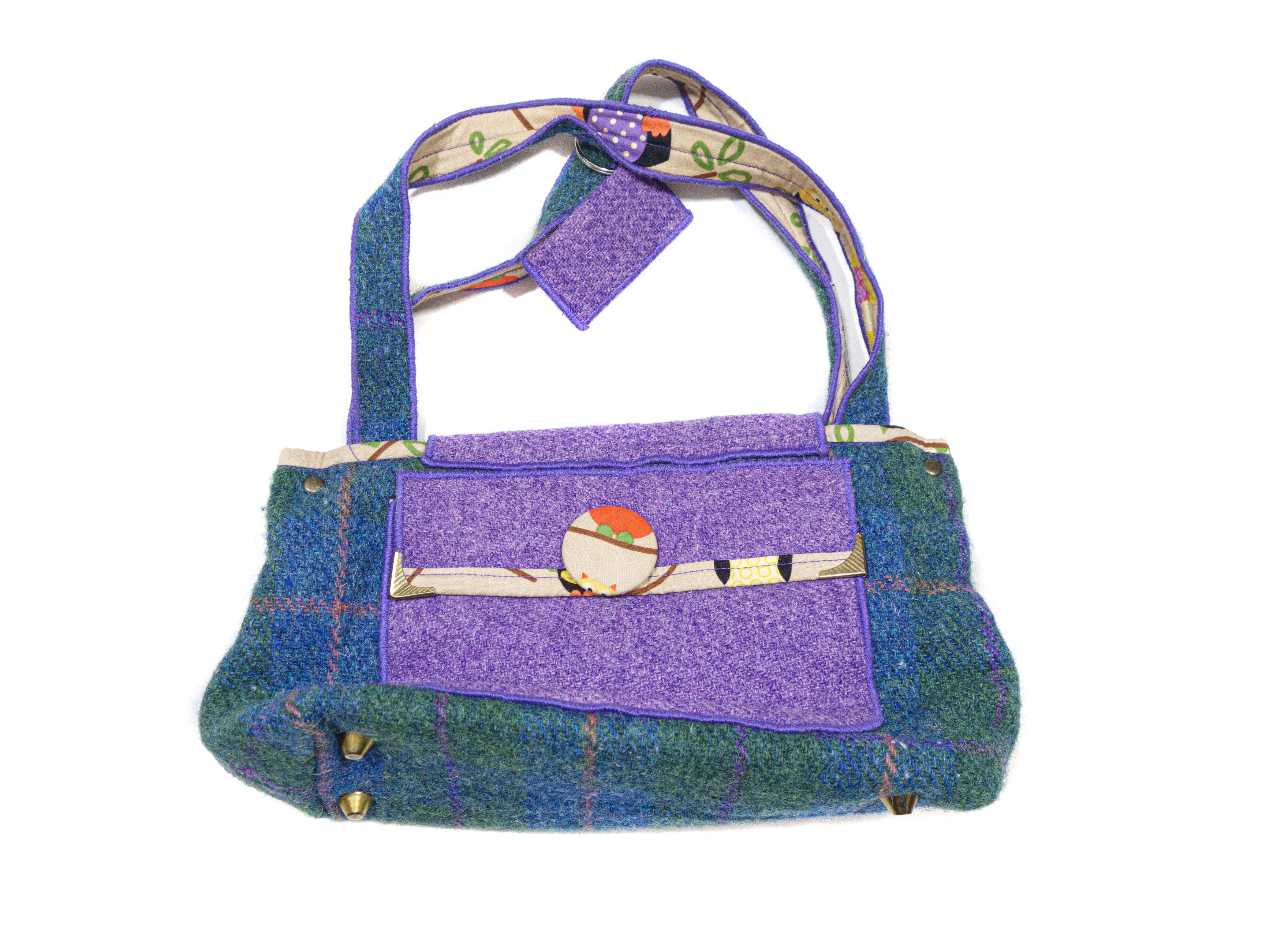 Harris Tweed 90S Moochin Dog Wool Mini Bag Size ONE SIZE - 2 Thumbnail