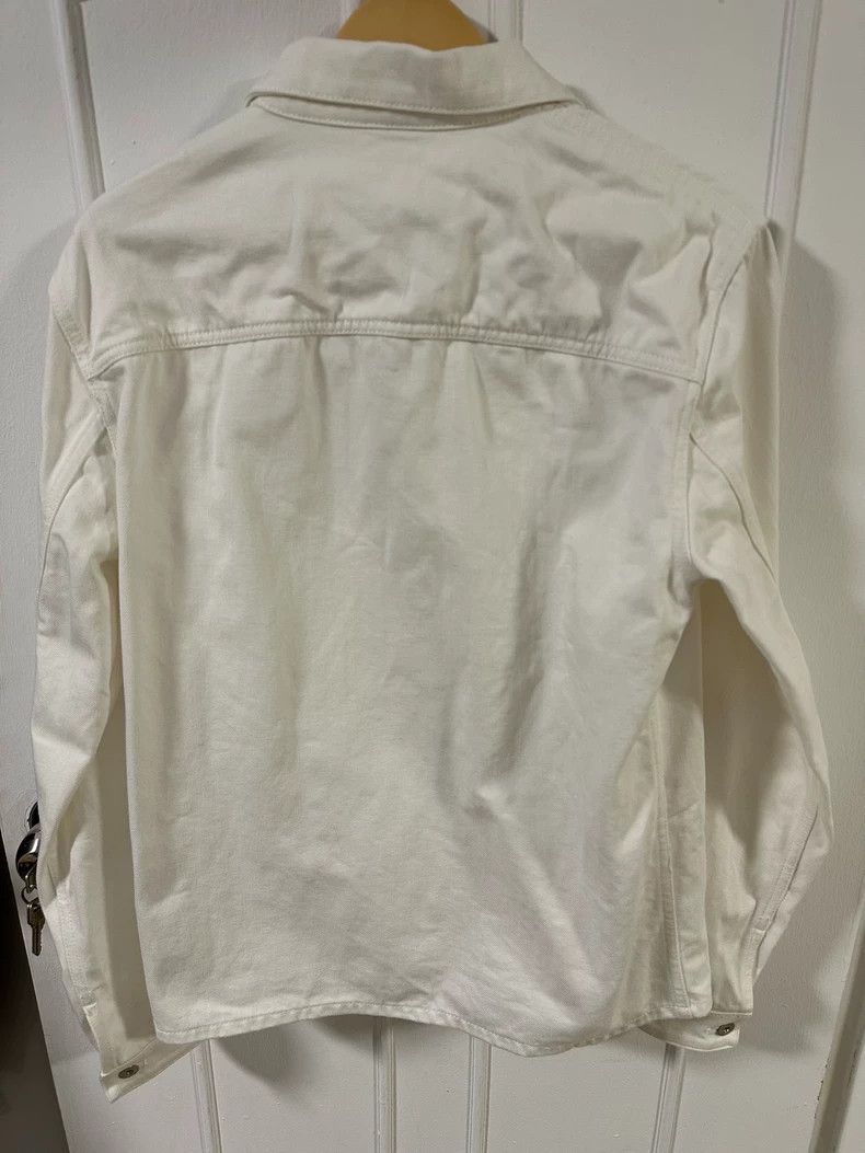 Jil Sander Jil Sander White denim jacket Size M / US 6-8 / IT 42-44 - 5 Thumbnail