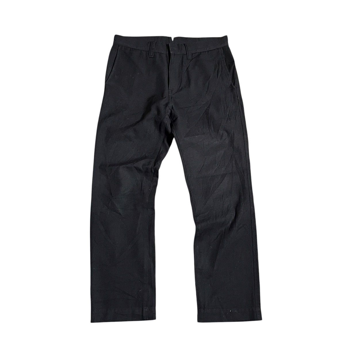 Junya Watanabe Junya watanabe cdg AD2016 straight black trousers Size US 30 / EU 46 - 1 Thumbnail