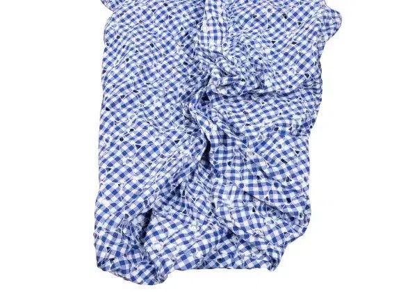 Junya Watanabe Junya Watanabe Blue Vintage Plaid Design Top Size S / US 4 / IT 40 - 7 Thumbnail