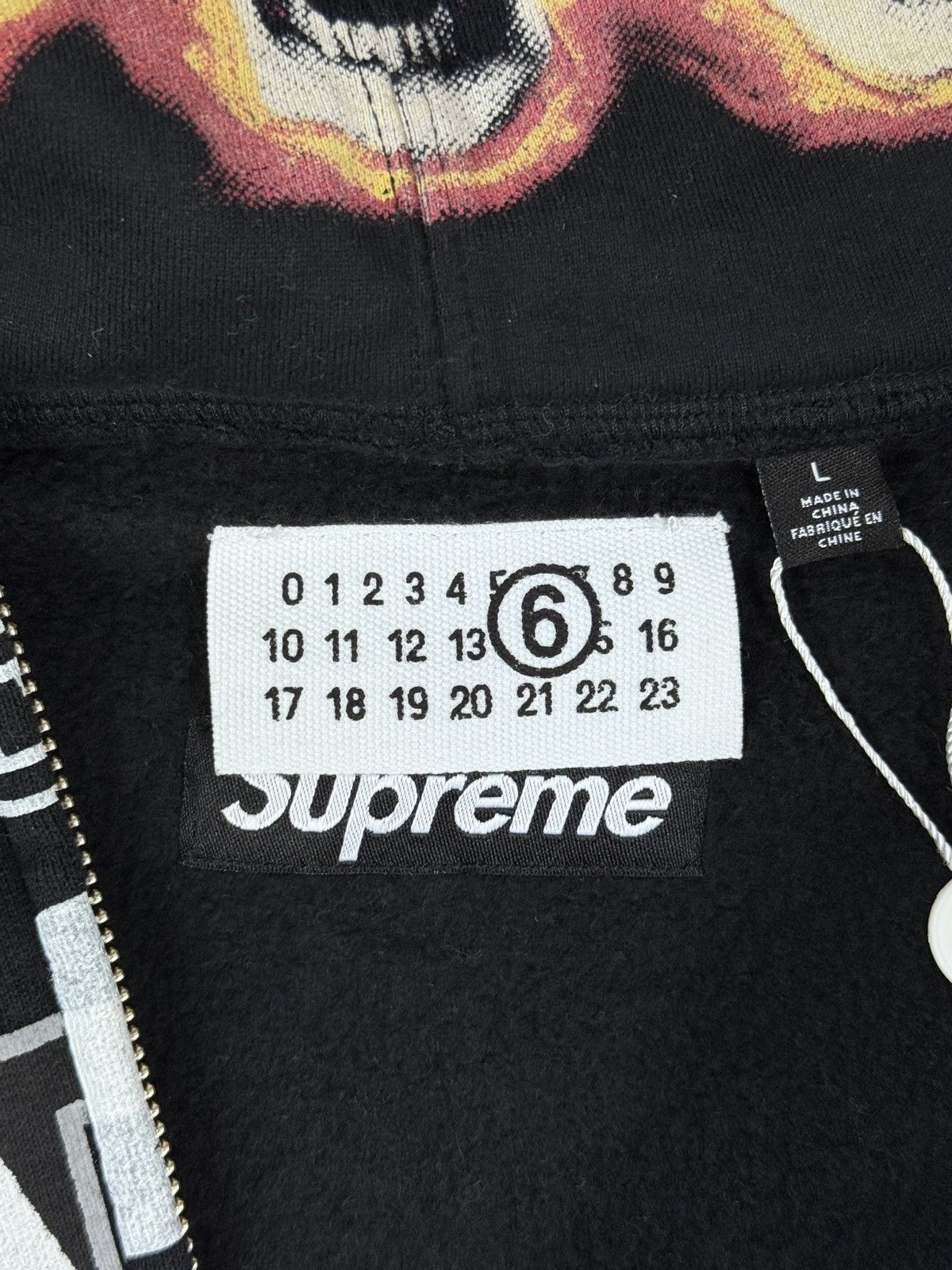 Maison Margiela × Supreme LOGO PRINT HOODIE Size US L / EU 52-54 / 3 - 5 Thumbnail