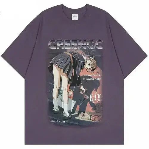 Japanese Brand Streetwear Anime Girl Killer T-shirt Kite Size US S / EU 44-46 / 1 - 1 Thumbnail