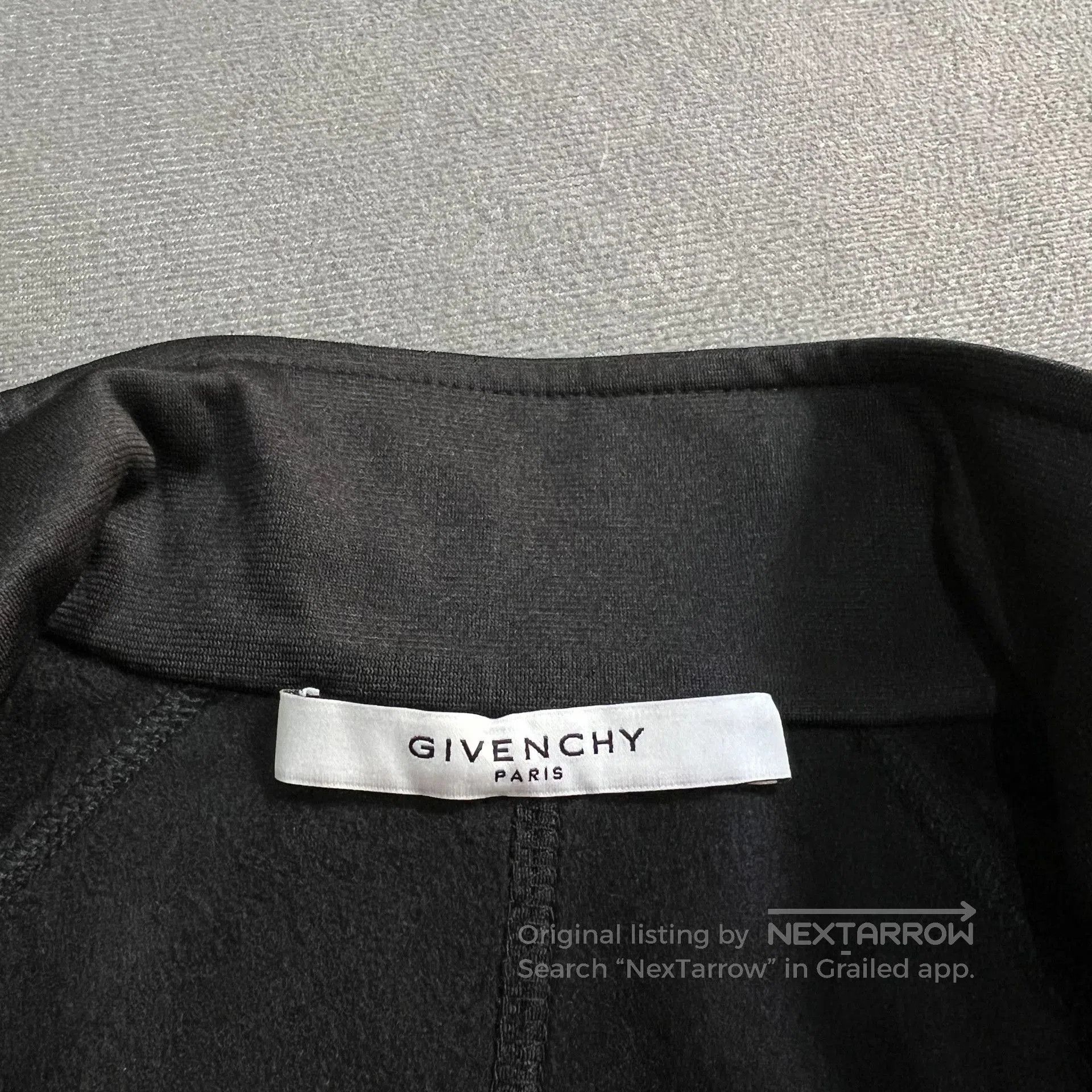 Givenchy Givenchy Black Logo Tape Zipper Jacket. Size XS / US 0-2 / IT 36-38 - 4 Thumbnail