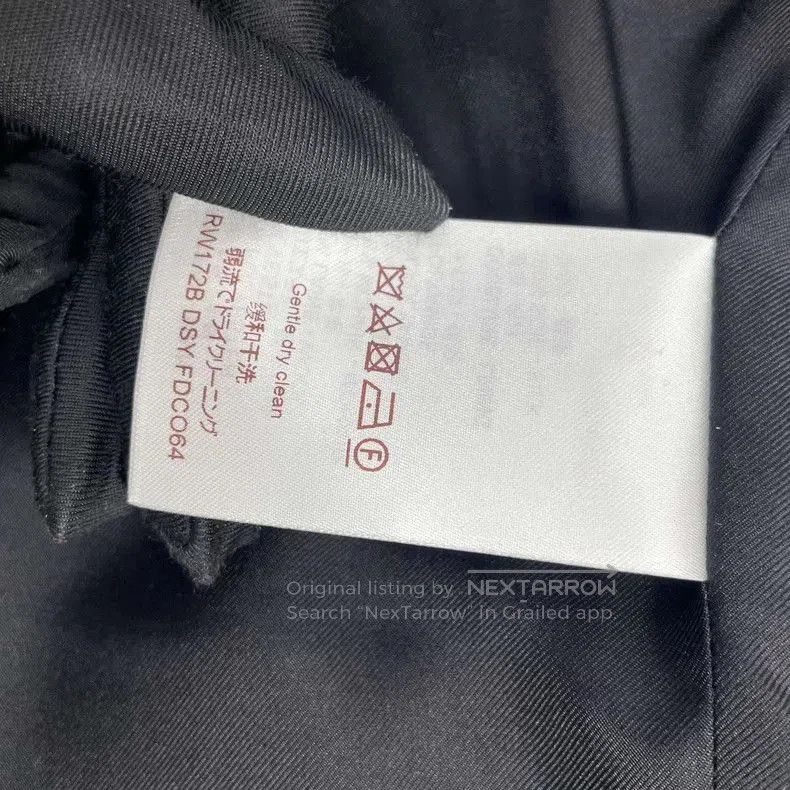 Louis Vuitton LV Black Wool Blend Coat Size 42. Size US M / EU 48-50 / 2 - 5 Thumbnail