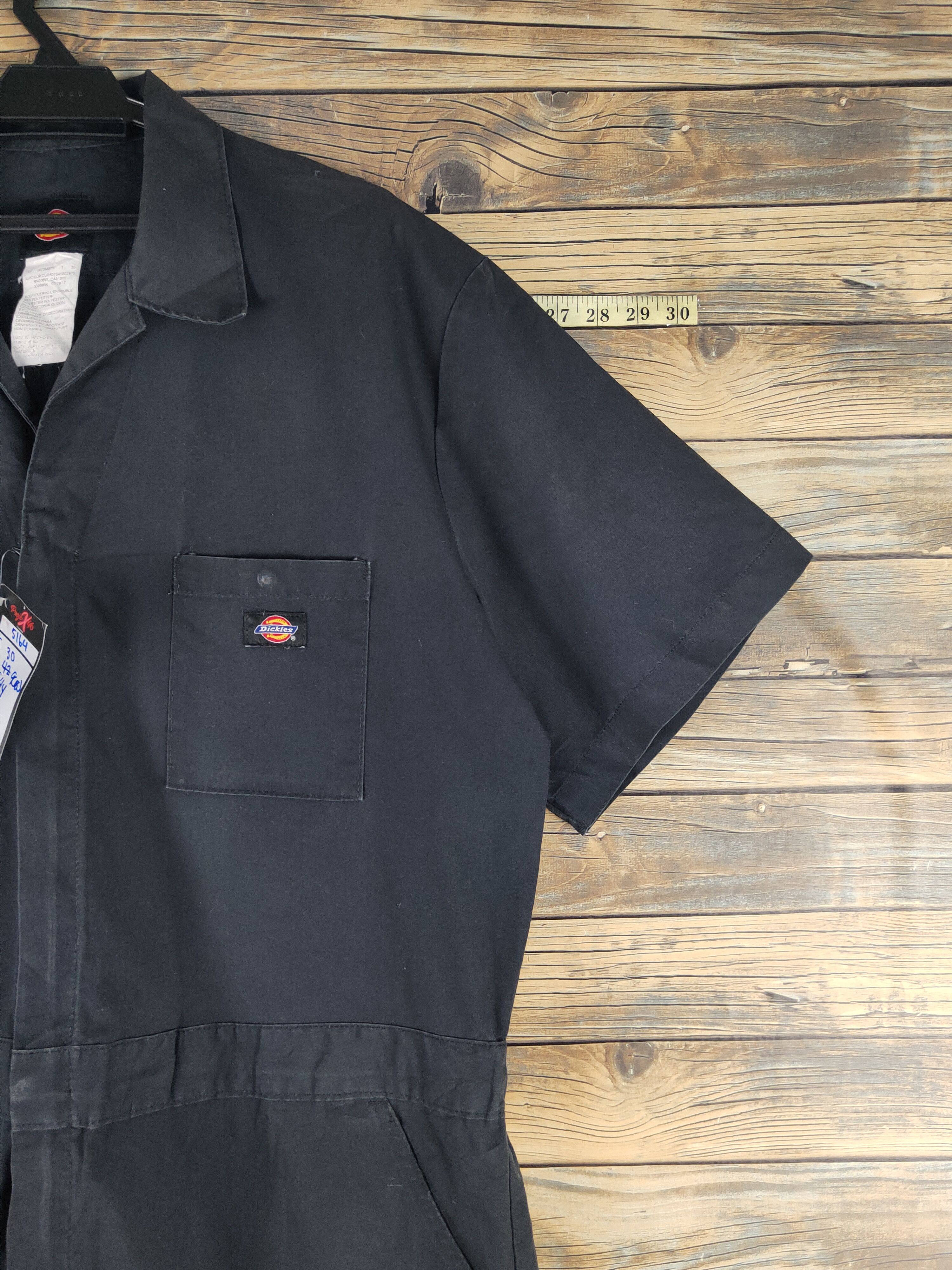 Dickies DL Dickies Black Coveralls #5164T Size US 35 - 6 Thumbnail