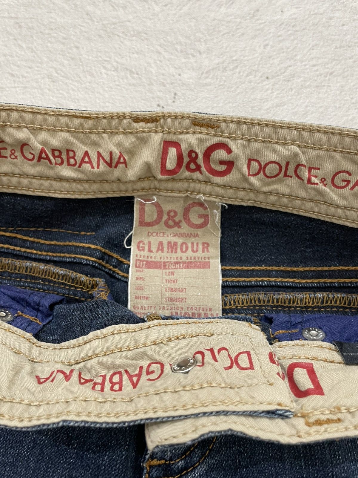 Dolce & Gabbana Dolce & Gabbana Basic Denim Women Y2K Size 26" / US 2 / IT 38 - 5 Thumbnail