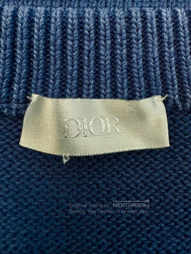 Dior Dior Side letter pattern pullover straight long-sleeved sw Size US S / EU 44-46 / 1 - 8 Thumbnail
