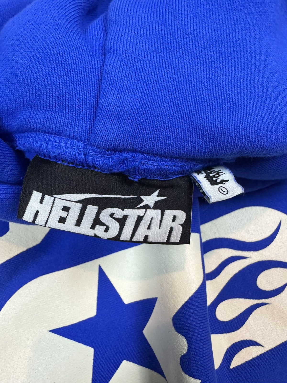 HELLSTAR 💫 Hellstar “No Guys No Glory” Hoodie - Blue - Large Size US L / EU 52-54 / 3 - 7 Thumbnail