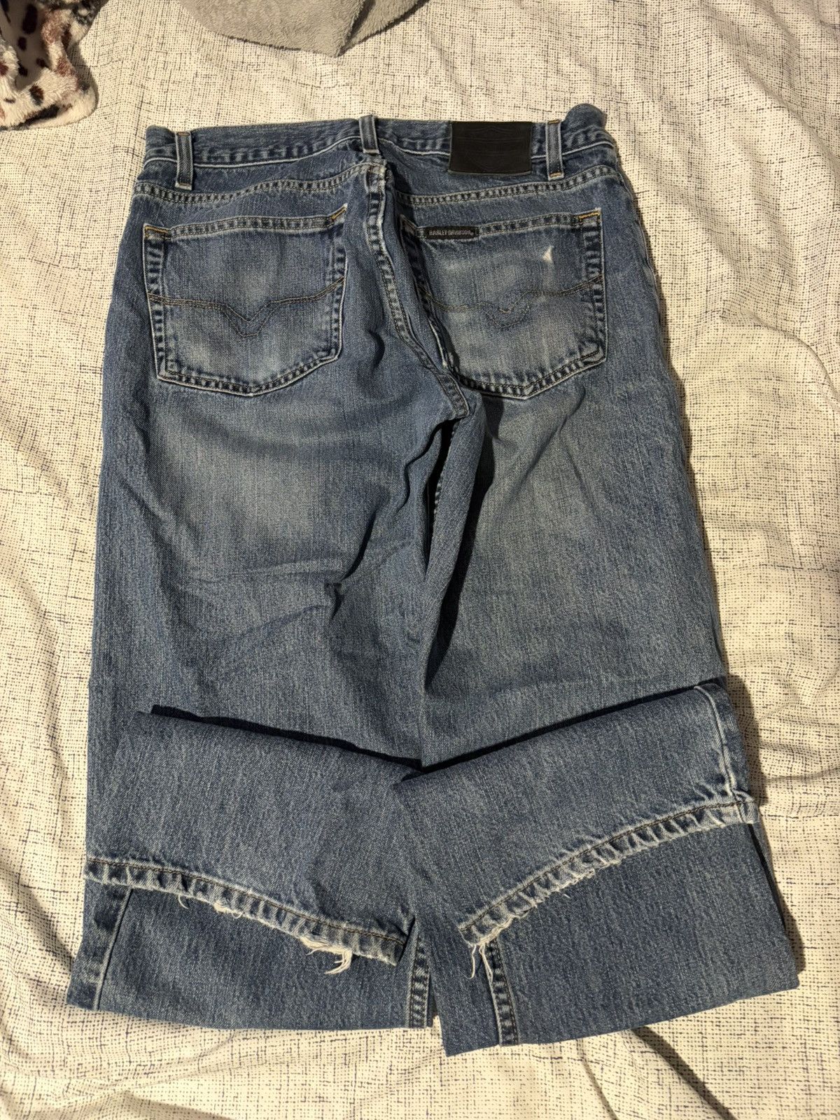 Harley Davidson harley davidson denim Size US 33 - 1 Thumbnail