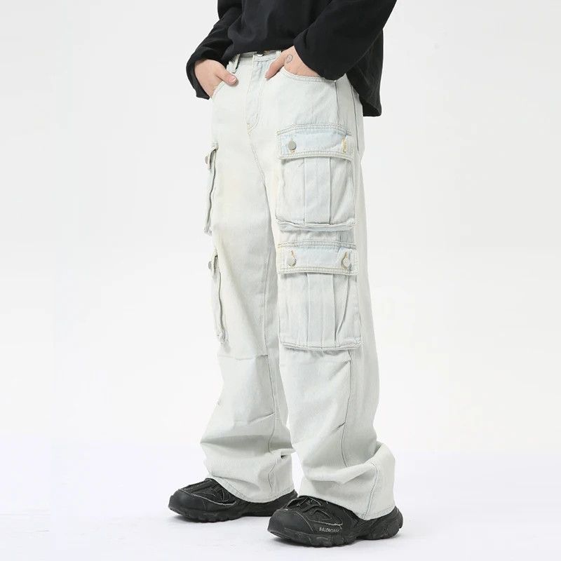 Japanese Brand × Vintage Straight Multi-pockets Jeans Size US 28 / EU 44 - 2 Thumbnail