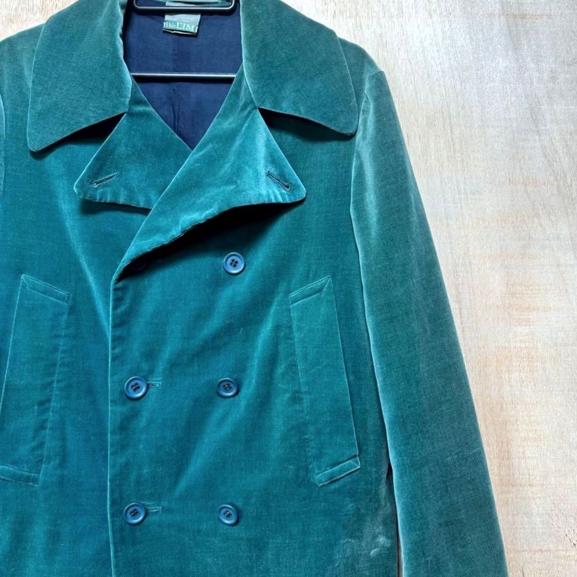 Yohji Yamamoto Yohji Yamamoto VELOUR JACKET Men Color Green Material Leather Size L Used Size US L / EU 52-54 / 3 - 2 Thumbnail