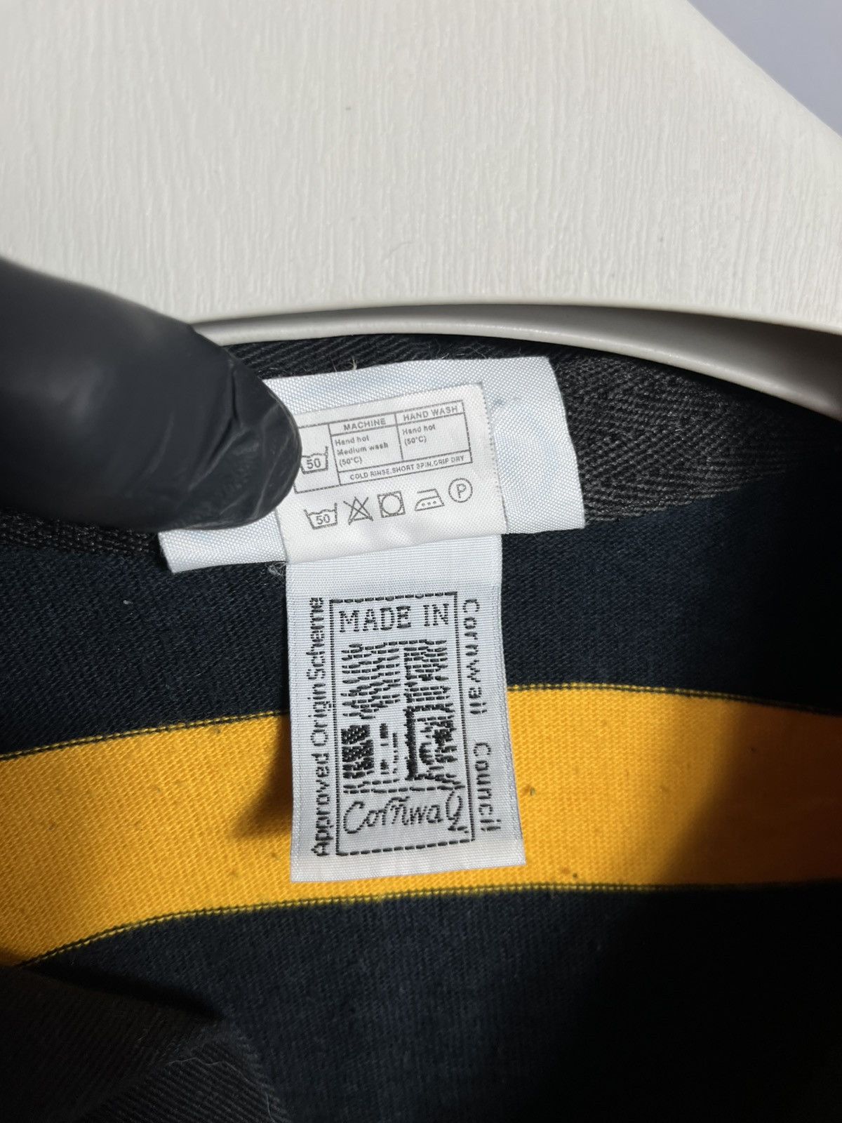 Other Cornwall Rugby Shirt Tremorvah 1997 Striped Long Sleeve Size US M / EU 48-50 / 2 - 4 Thumbnail