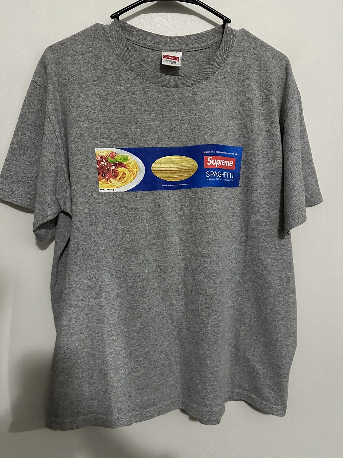 Supreme Supreme Spaghetti Tee Size US M / EU 48-50 / 2 - 1 Thumbnail