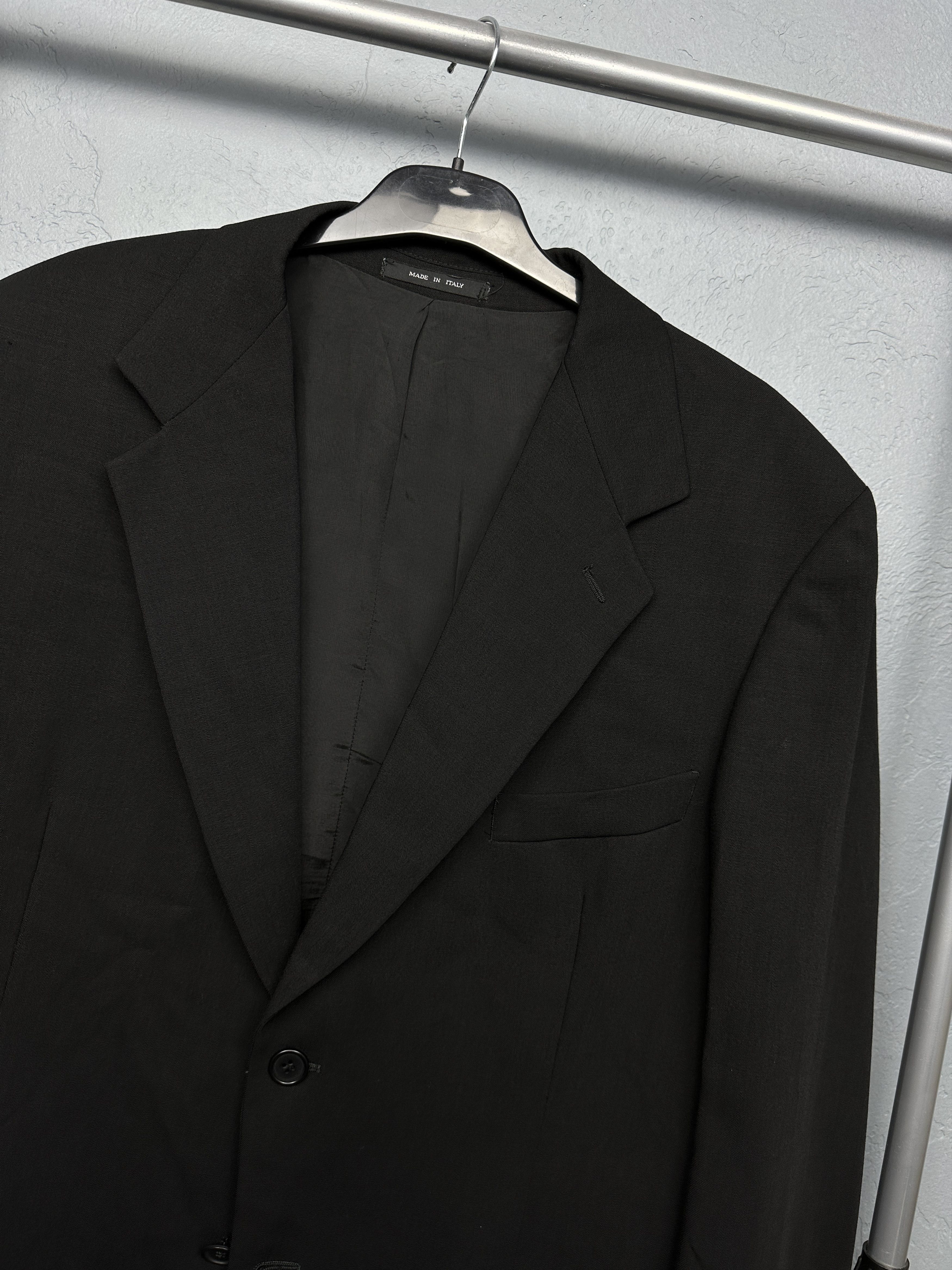 Emporio Armani Emporio Armani Mens Two Buttons Blazer Jacket Size US L / EU 52-54 / 3 - 2 Thumbnail