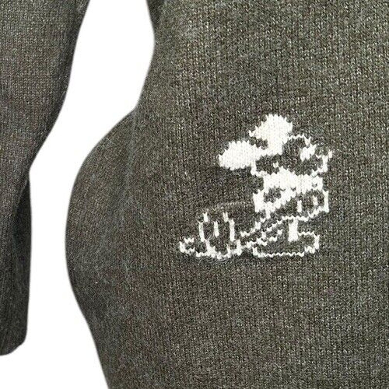 Disney Disney Mickey Mouse Green Tunic Sweater Side Slits Womens M? Size M / US 6-8 / IT 42-44 - 4 Thumbnail