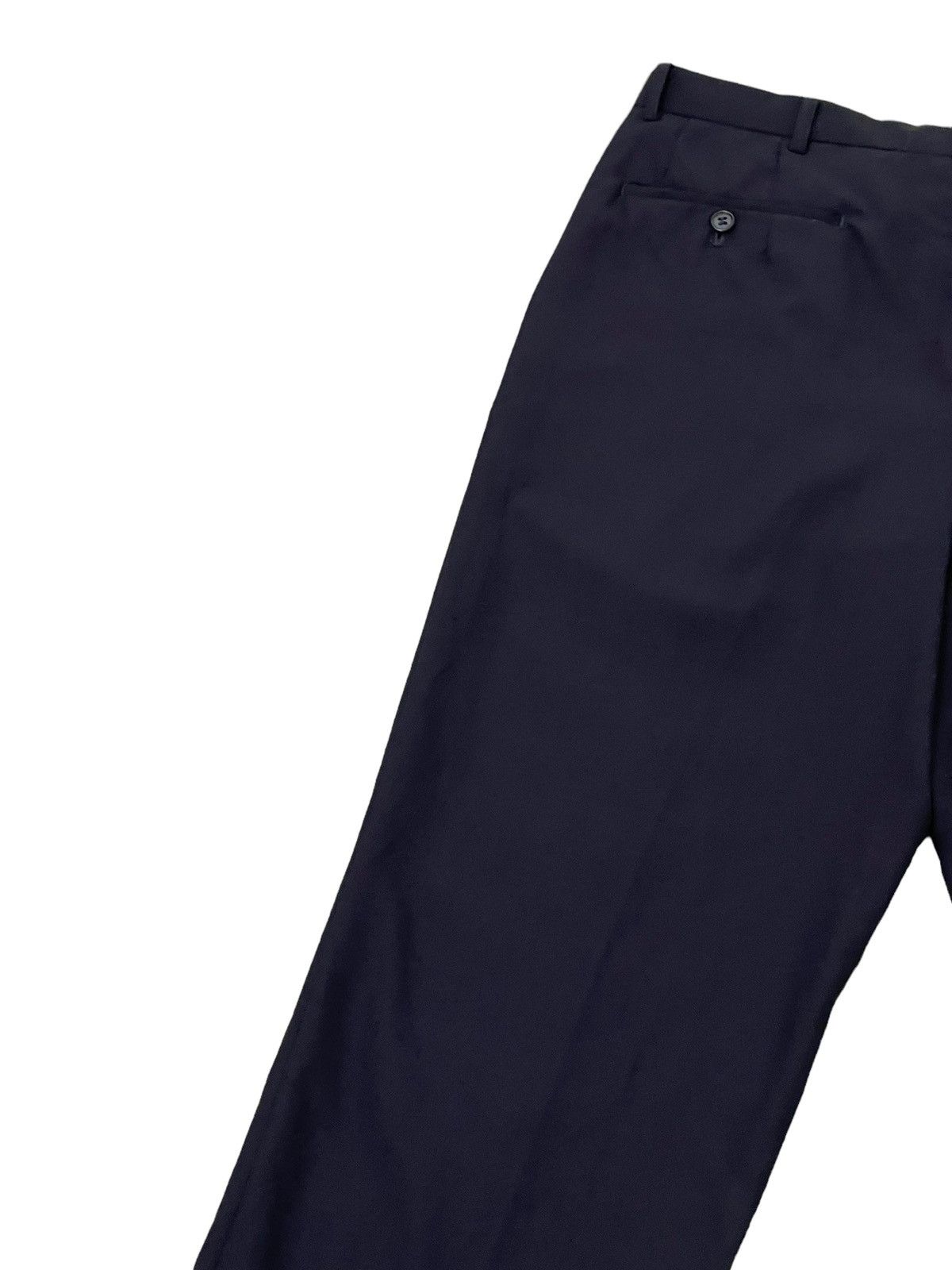 Japanese Brand Wide Baggy 90s Definity Durban Wool Trouser 7🟦2 Size US 34 / EU 50 - 15 Thumbnail