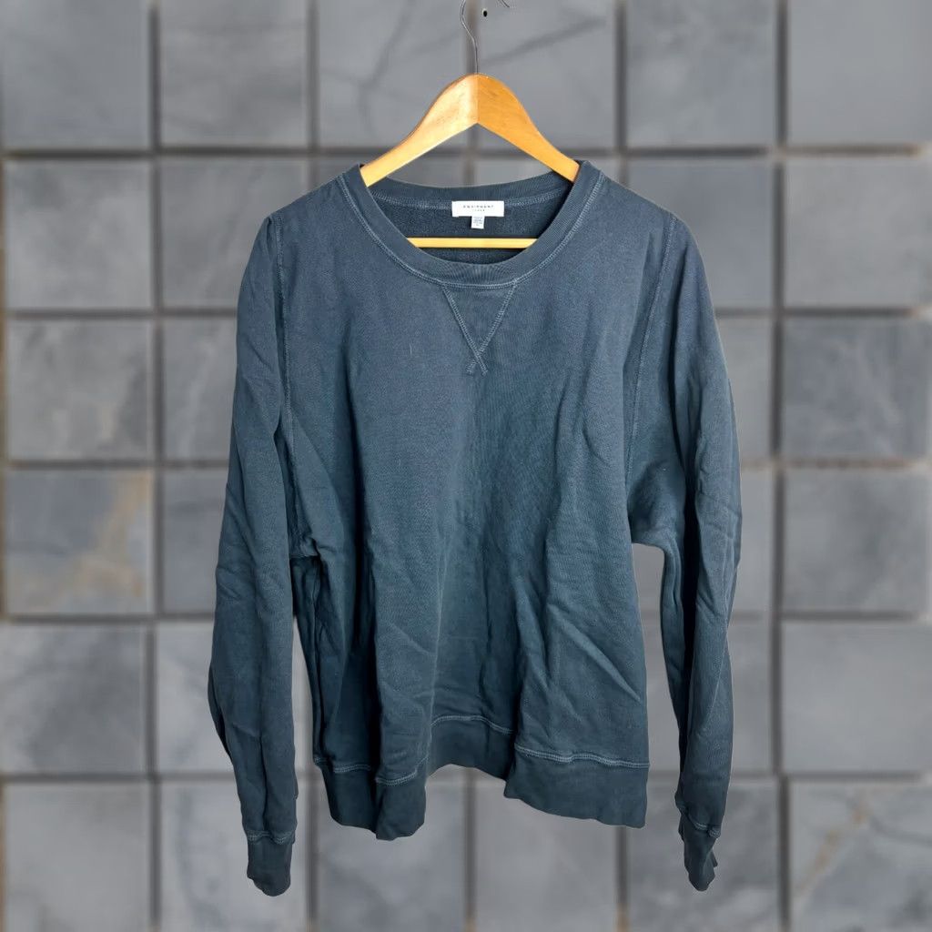 Equipment Equipment Femme Sweater Women's XL Black Pullover Crew Neck Size XL / US 12-14 / IT 48-50 - 1 Thumbnail