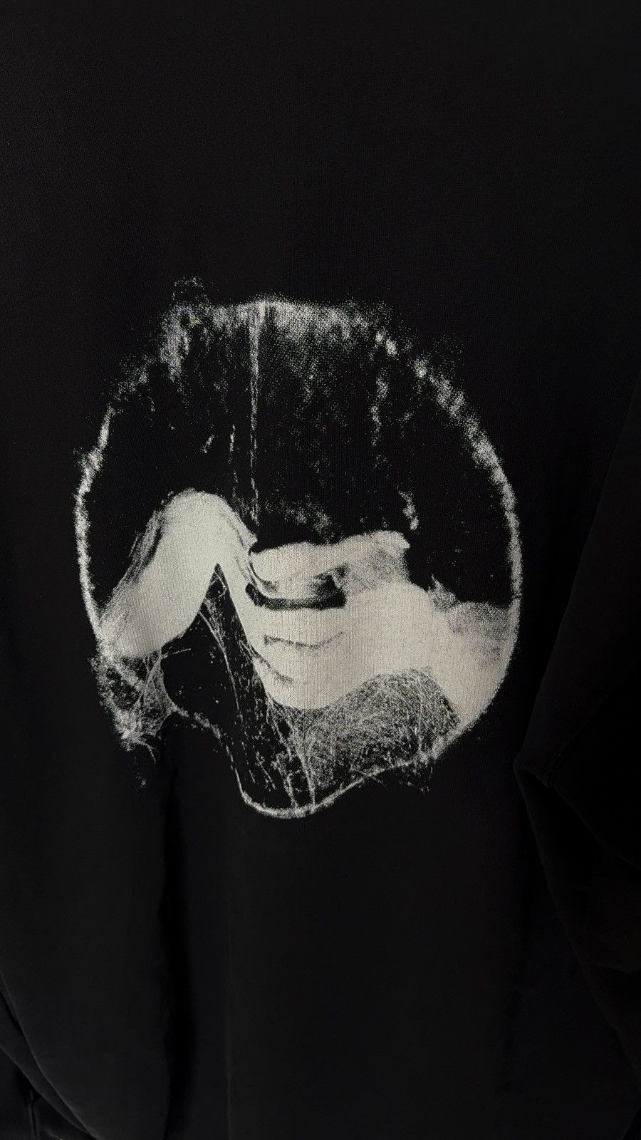 Ann Demeulemeester ✅ ANN Demeulemeester Black Hoodie Size US L / EU 52-54 / 3 - 4 Thumbnail