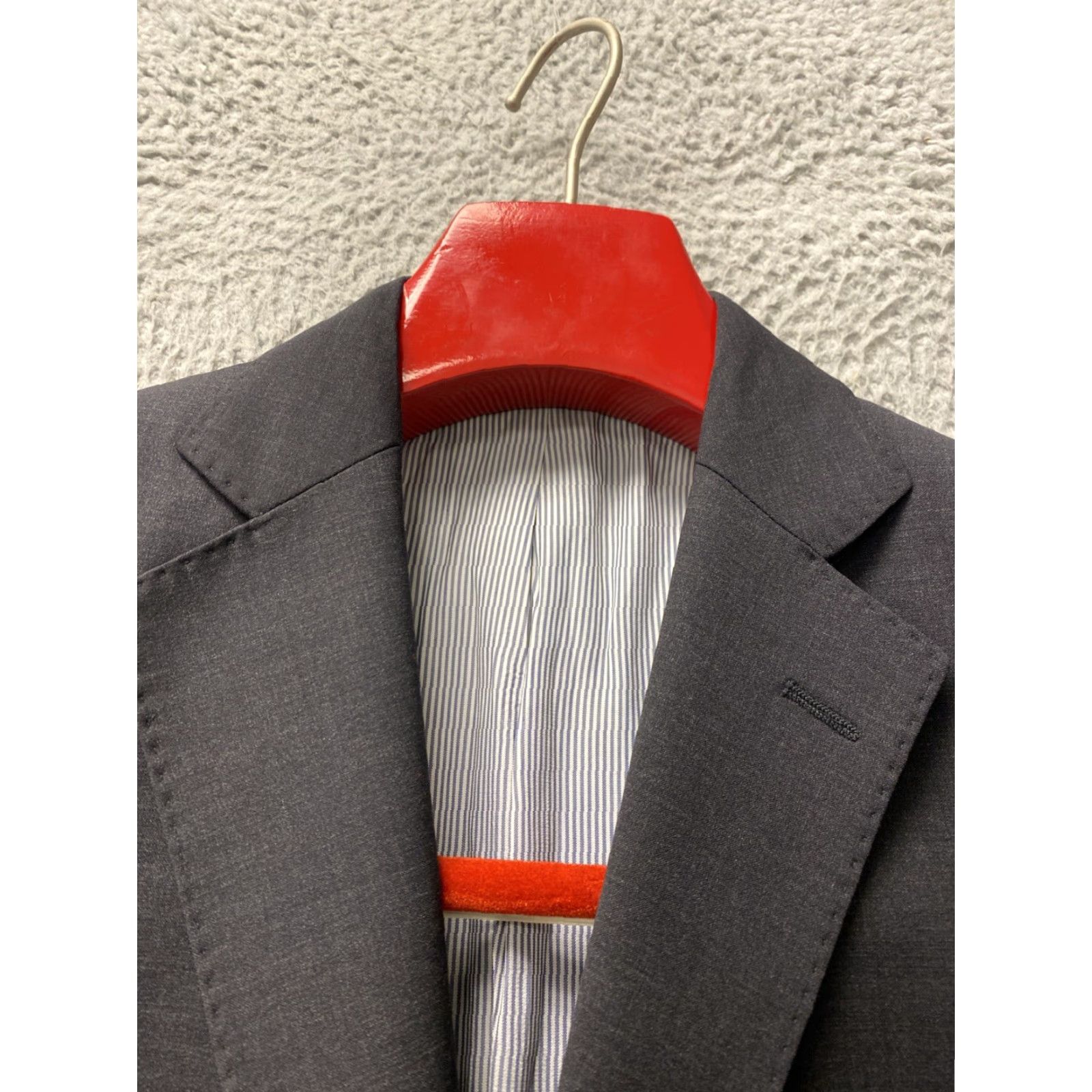 Brooks Brothers Brooks Brothers Madison Fit 38S Wool Dark Gray Euc 122-17 Size 38R - 2 Thumbnail