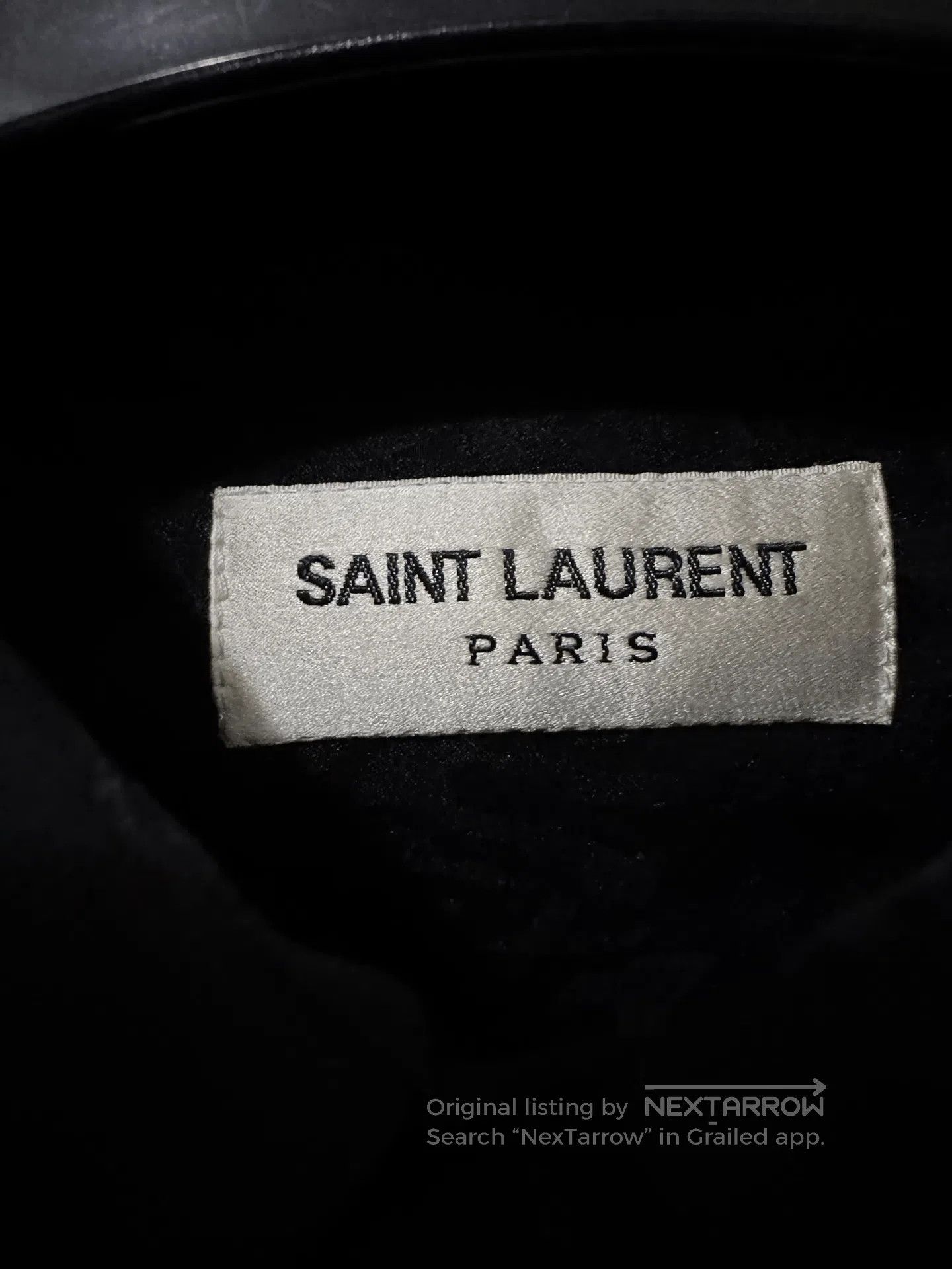 Saint Laurent Paris Saint Laurent 20FW Silk Thorn Shirt. Size US M / EU 48-50 / 2 - 6 Thumbnail
