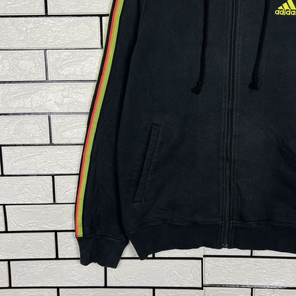 Adidas Y2k Vintage ADIDAS Embroidery Logo Zipper Hoodies #4046-C184 Size US L / EU 52-54 / 3 - 6 Thumbnail