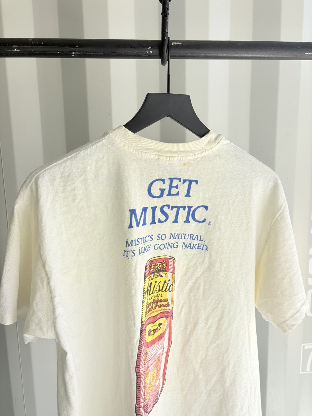Vintage Thrashed Go Naked Sun Faded Distressed Shirt GRUNGE Size US L / EU 52-54 / 3 - 4 Thumbnail