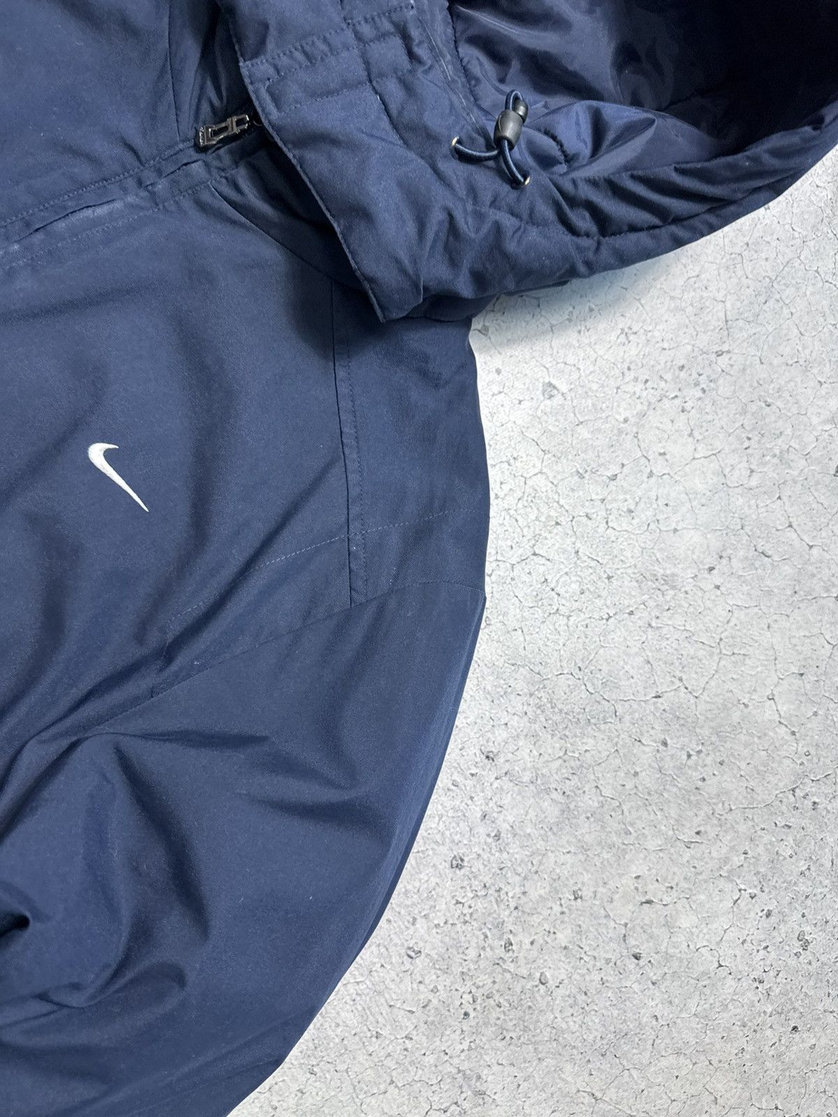 Nike × Vintage Nike Vintage Bomber Jacket Blue Swoosh Size S Y2K Size US S / EU 44-46 / 1 - 6 Thumbnail