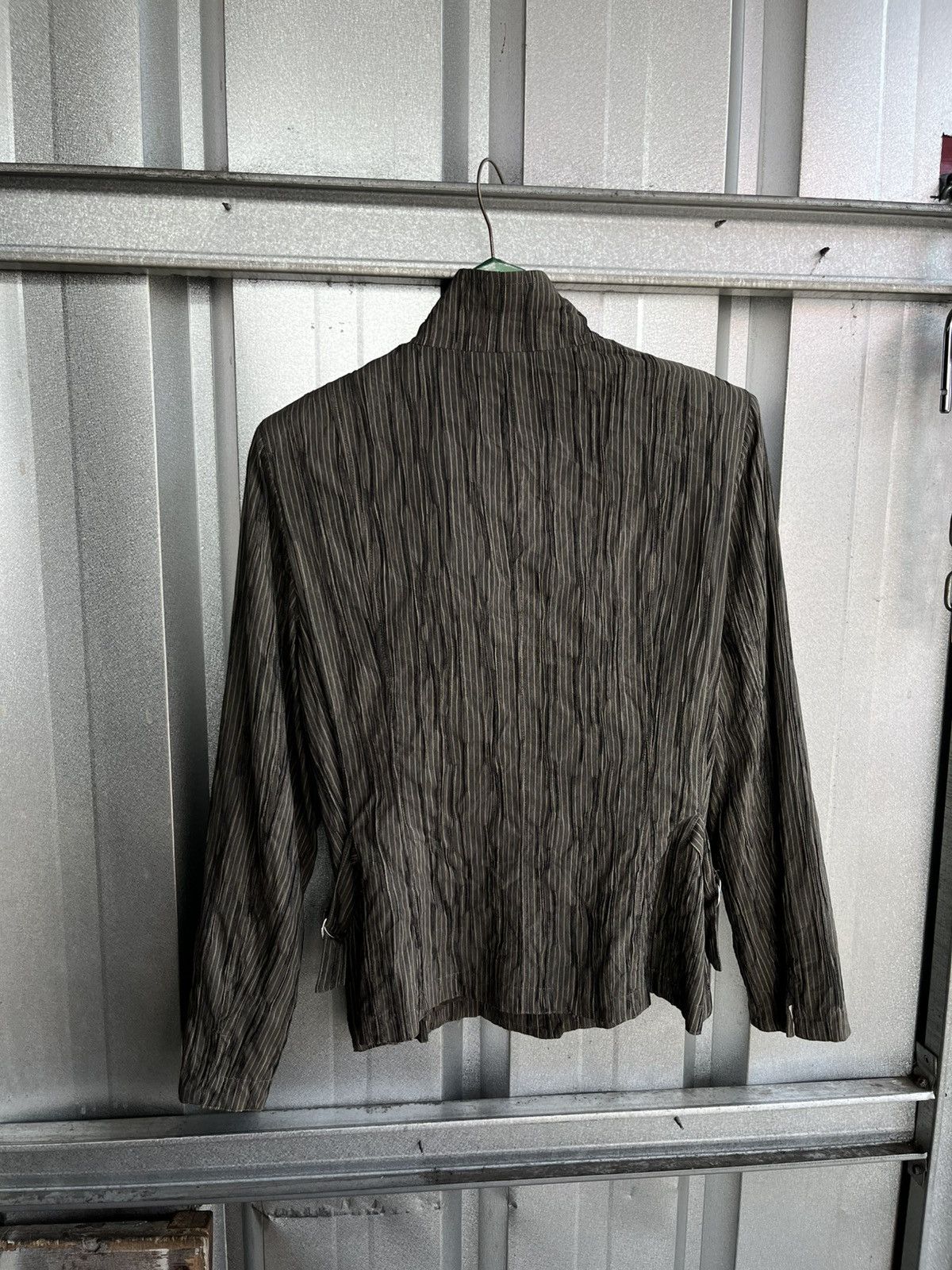 Issey Miyake carente pleated jacket /yohji/pleatsplease/cdg/prada/ Size M / US 6-8 / IT 42-44 - 10 Thumbnail