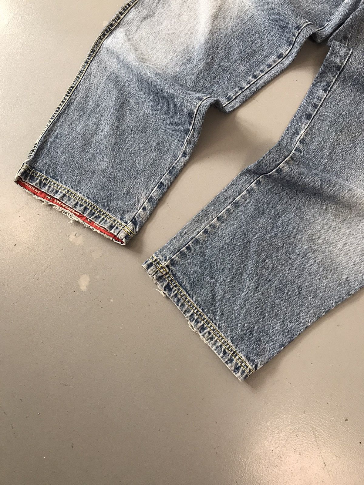 JNCO × Southpole × Vintage Vintage Y2K Mazine SpellOut baggy fit denim Size US 35 - 3 Thumbnail