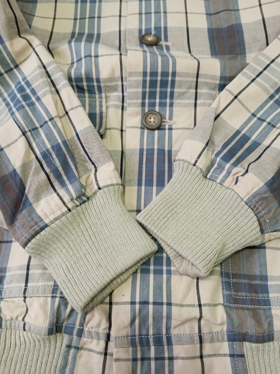 Vintage × Woolrich Woolen Mills A02 Vintage Woolrich Checkered Button Up Jacket Size US L / EU 52-54 / 3 - 11 Thumbnail