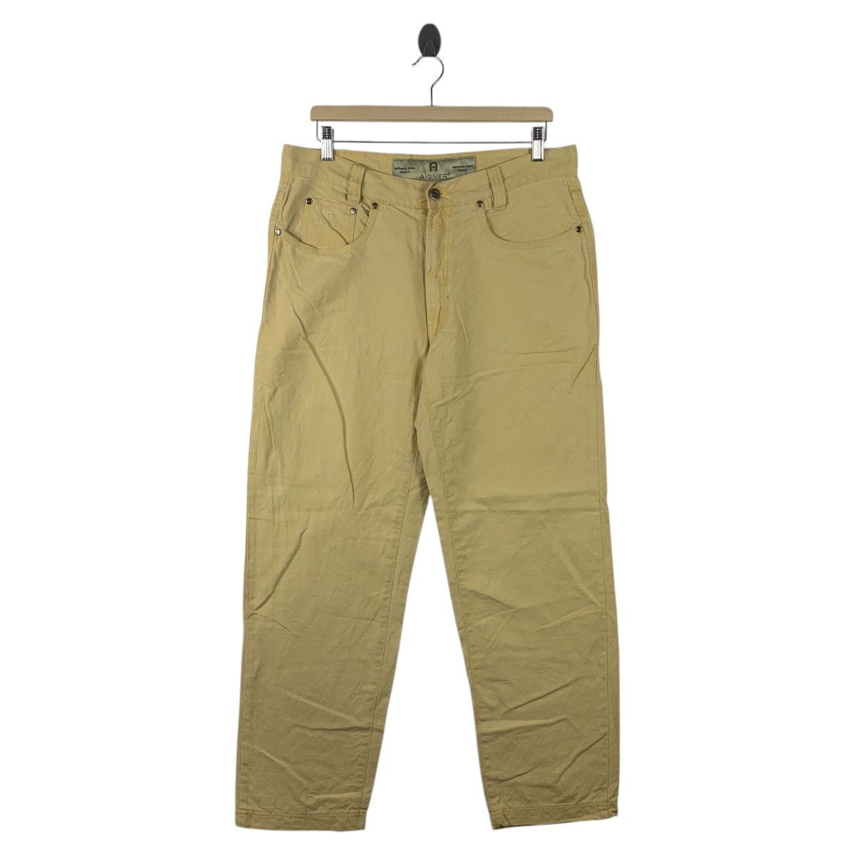 Aigner × Designer AIGNER Brown casual pants Size US 34 / EU 50 - 1 Thumbnail