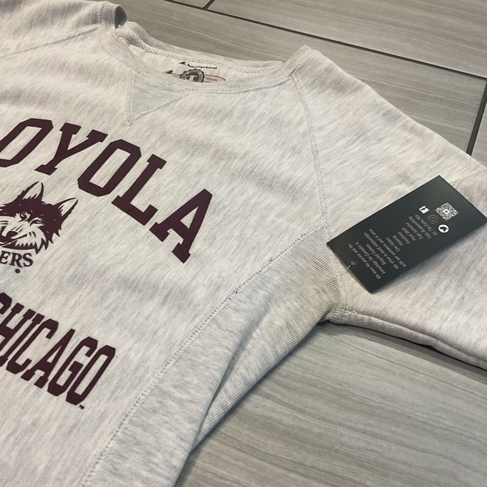 Champion Loyola Ramblers University of Chicago Sweatshirt Size US M / EU 48-50 / 2 - 4 Thumbnail