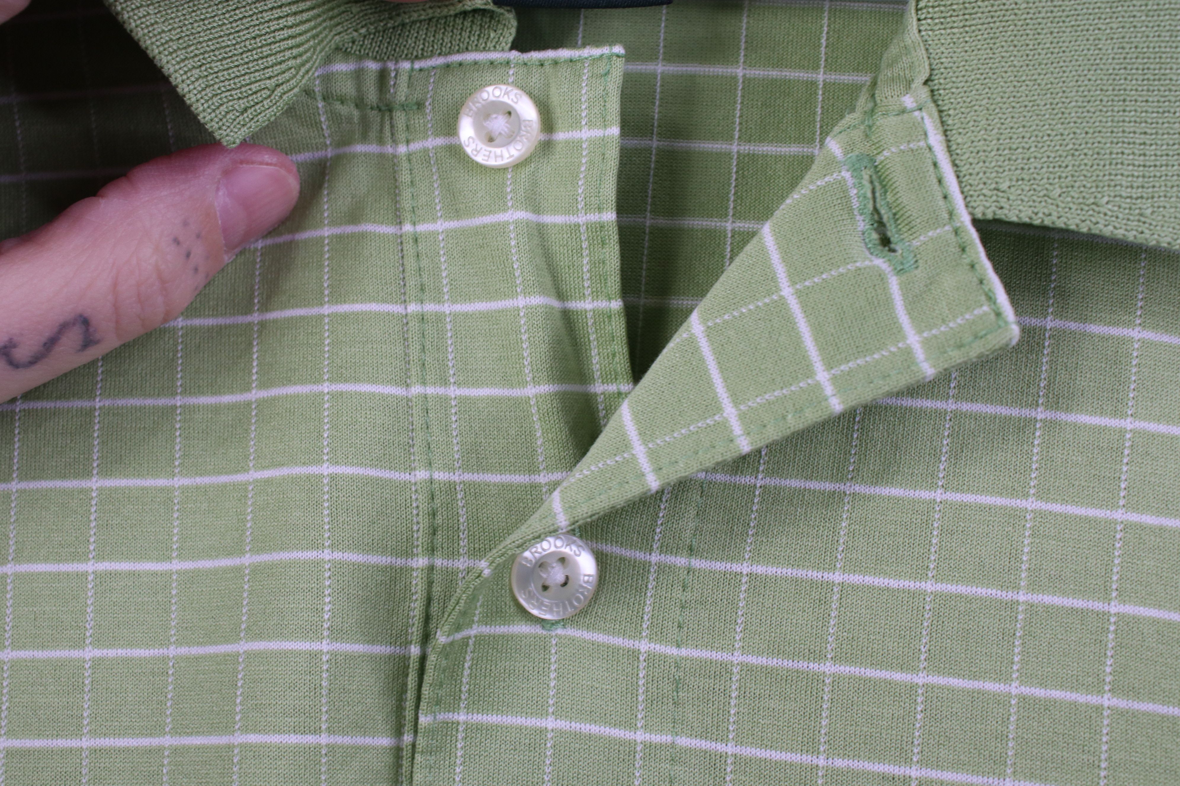 Brooks Brothers Vintage Brooks Brothers Performance Golf Polo Shirt Green Size US M / EU 48-50 / 2 - 6 Thumbnail