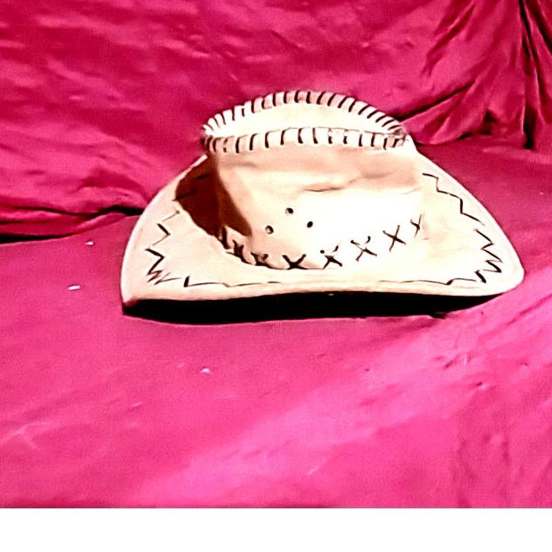 Other Cowboy Hat Western Faux Suede Tan Brown Costume Hat Size ONE SIZE - 1 Thumbnail