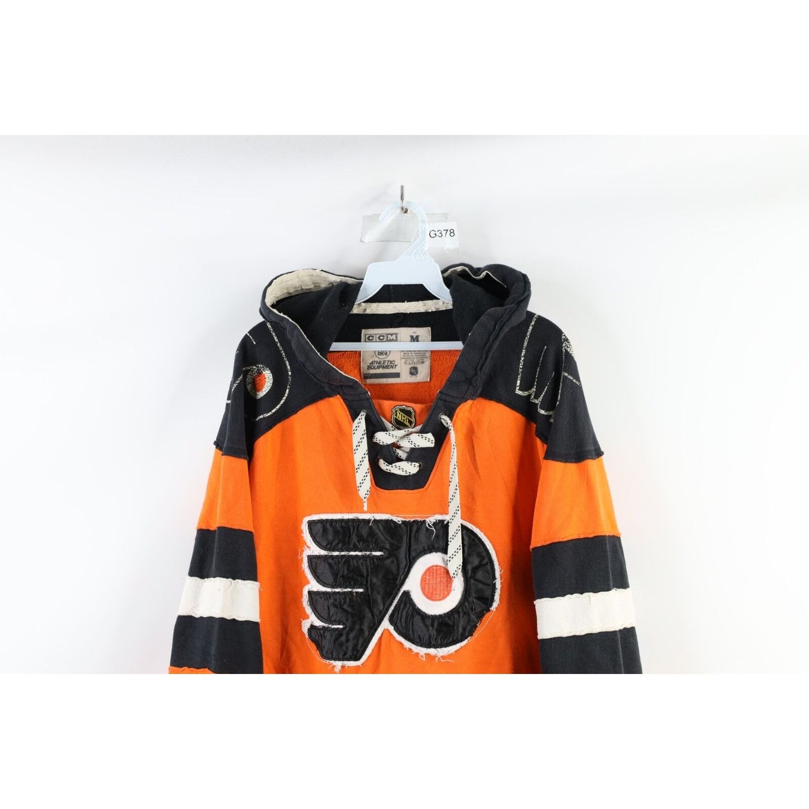 Vintage Vintage CCM Philadelphia Flyers Hockey Jersey Hoodie Size US M / EU 48-50 / 2 - 2 Thumbnail
