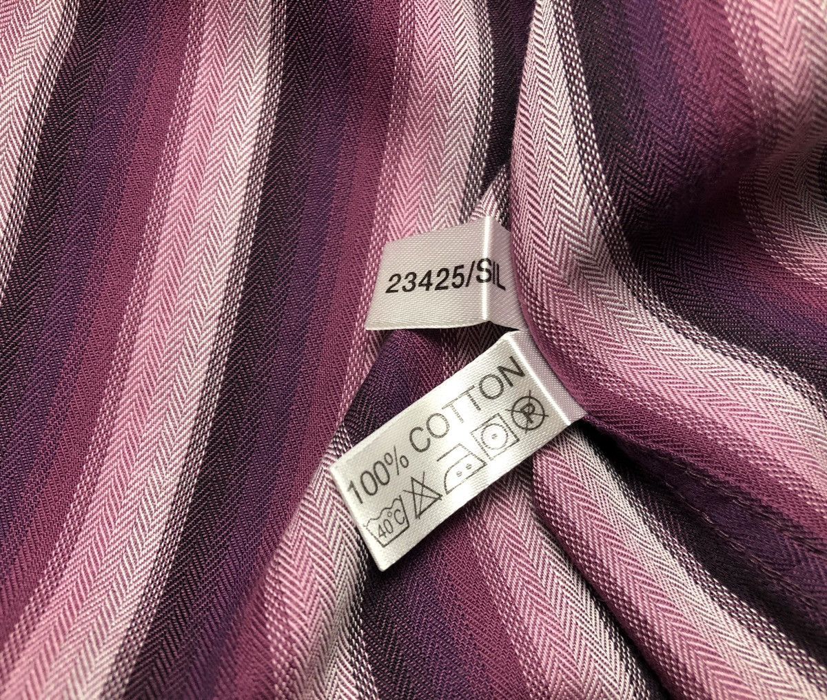 Yves Saint Laurent Yves Saint Laurent cotton striped shirt Size US M / EU 48-50 / 2 - 8 Thumbnail