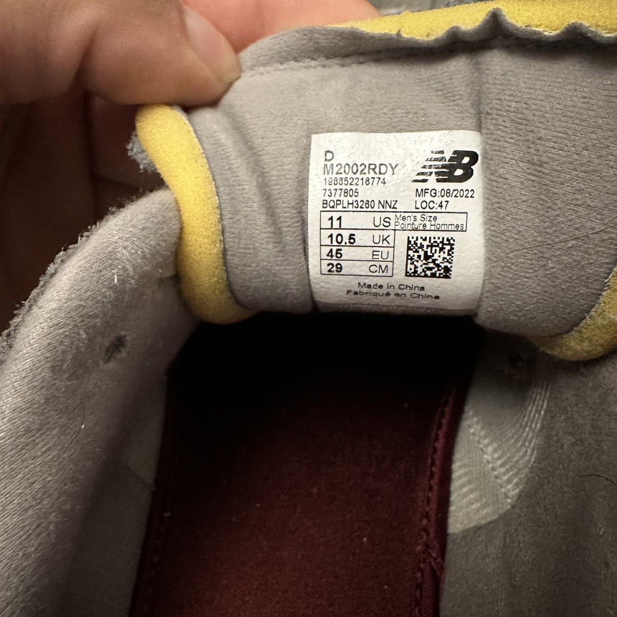 New Balance New Balance 2002RD Size US 11 / EU 44 - 2 Thumbnail