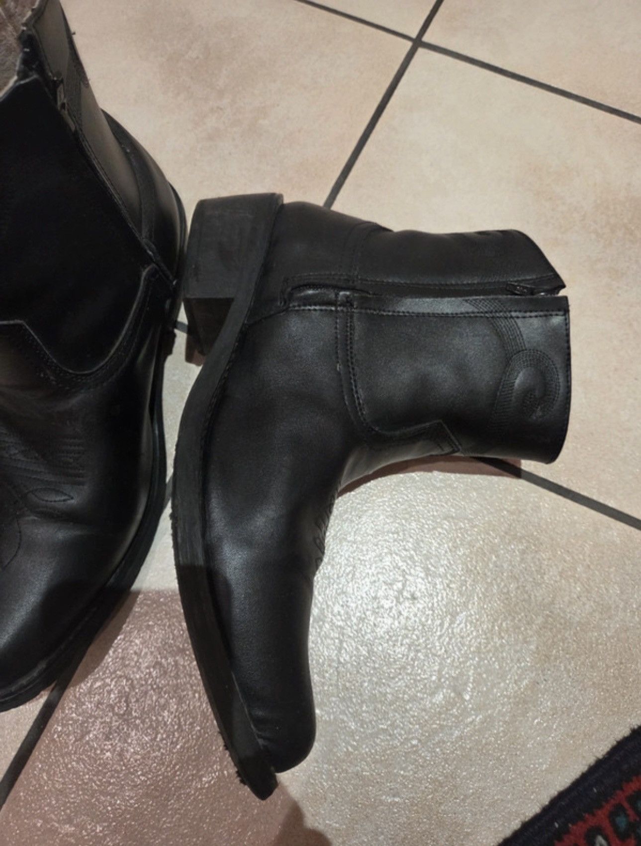 Vintage Real Leather Cowboys Boots Size US 14 / EU 47 - 2 Thumbnail
