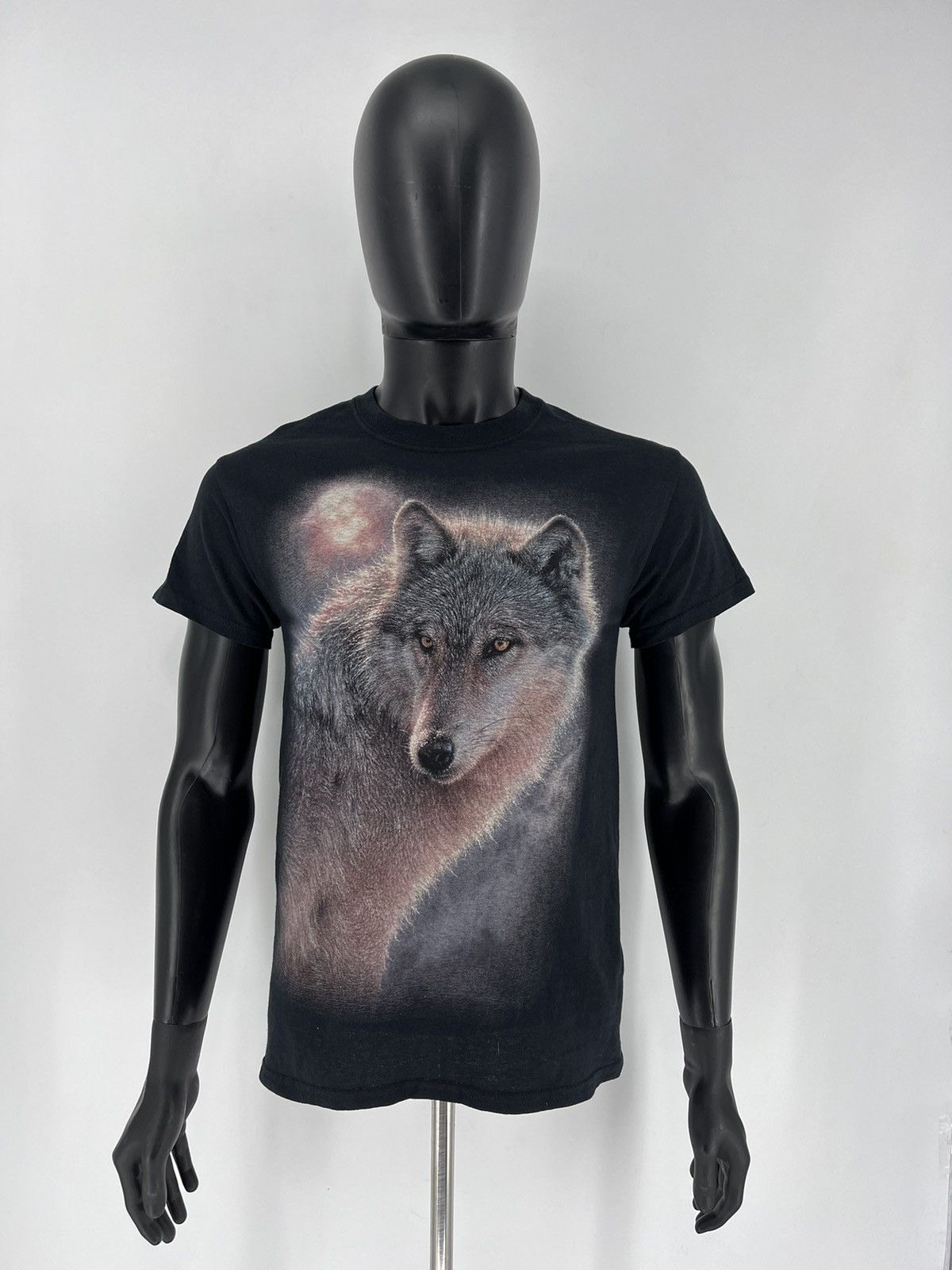 The Mountain × Vintage Vintage Y2K The Mountain Wolf Face Size S T-Shirt Size US S / EU 44-46 / 1 - 2 Thumbnail