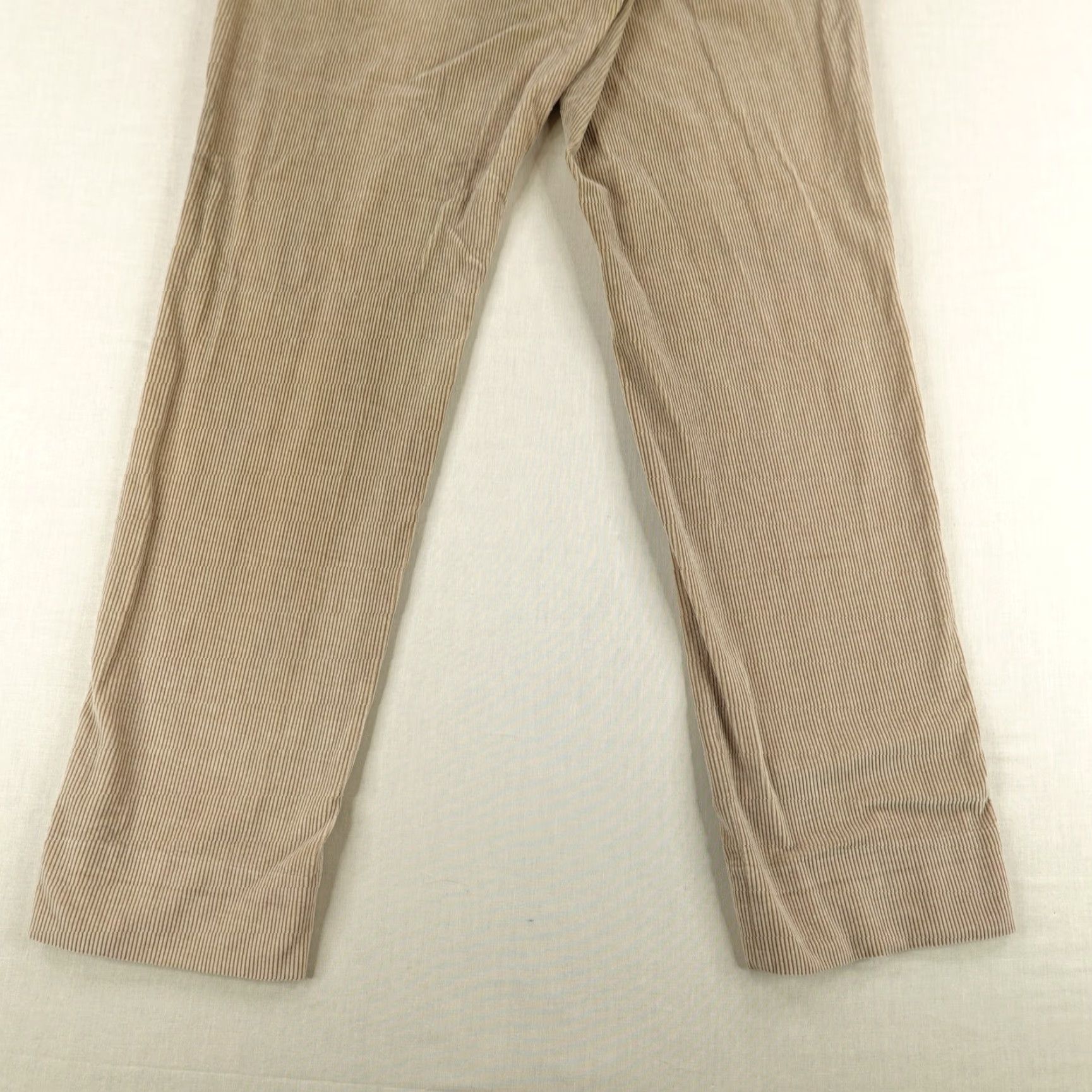 Incotex Incotex Pants Chino Beige Corduroy Classic Fit Pattern B Straight Leg Mens 38 Regular 32in Inseam Cotton Cashmere Size US 38 / EU 54 - 7 Thumbnail
