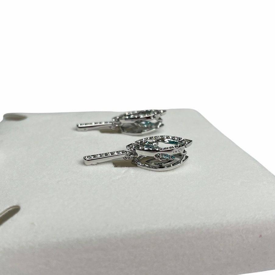 Swarovski Swarovski Sparkling Dance Pierced Earrings Green, Size ONE SIZE - 5 Thumbnail